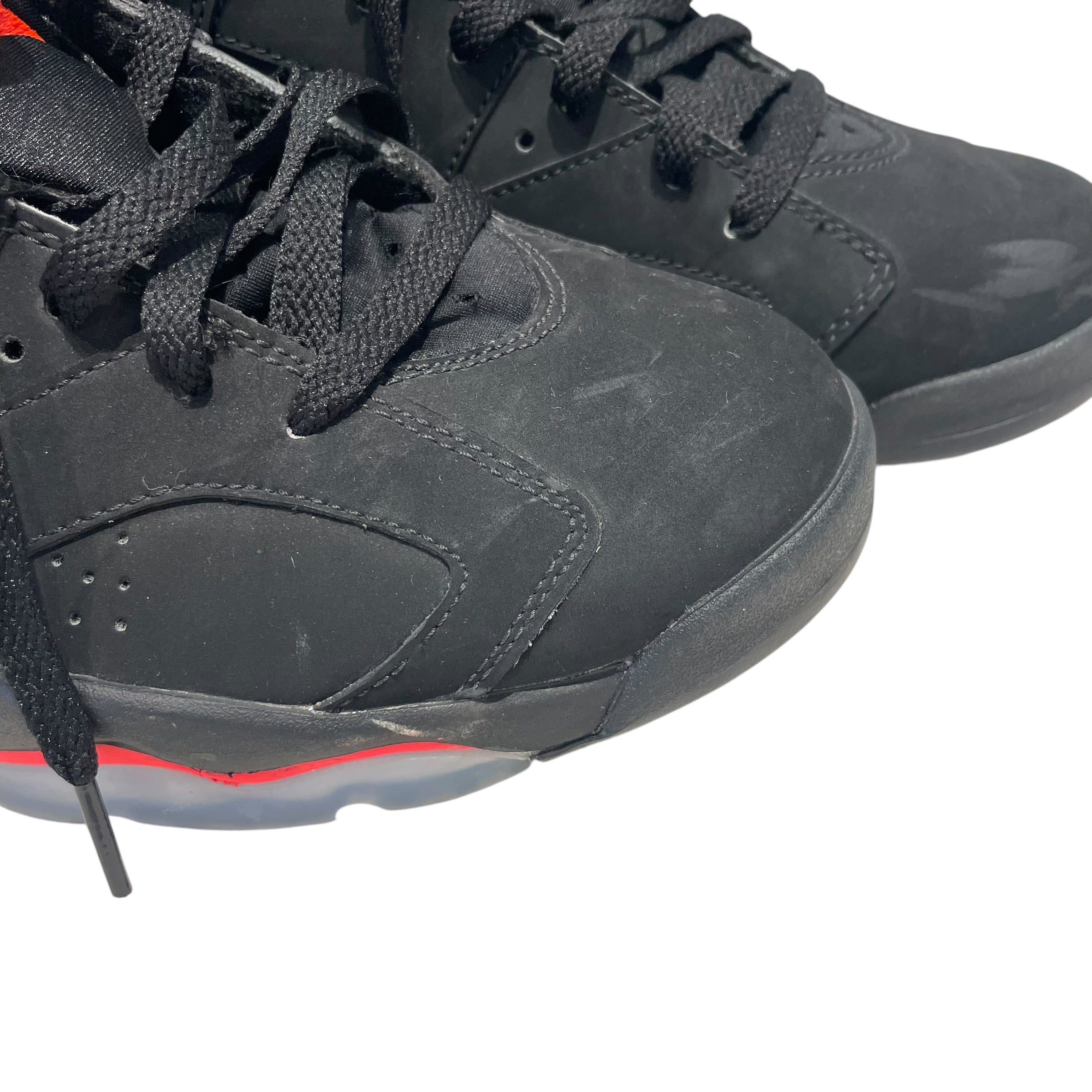 JORDAN BRAND/Hi-Sneakers/US 10/Leather/BLK/AJ 6 Retro Infrared view 6