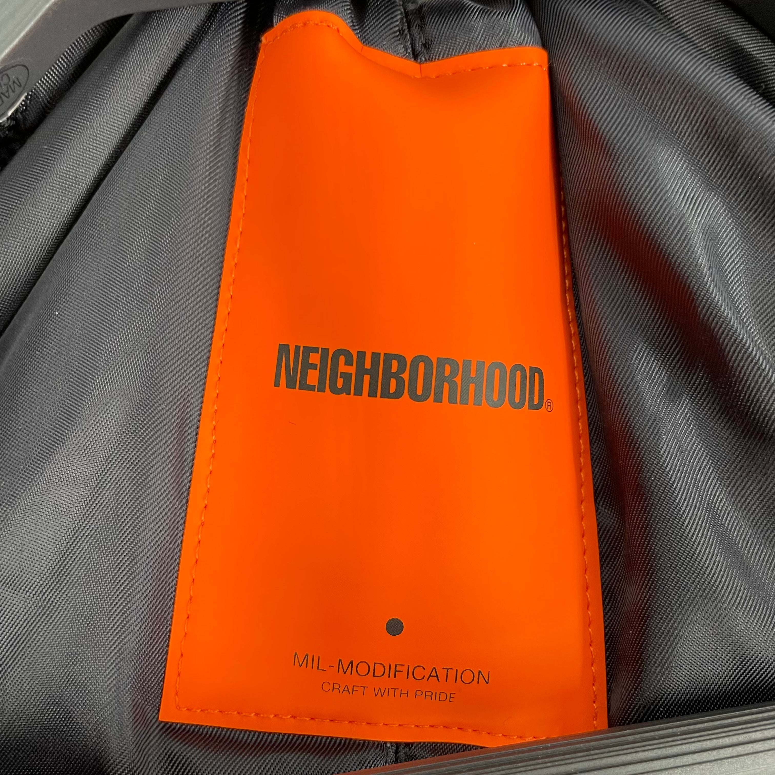 NEIGHBORHOOD/Jacket/S/Black/Nylon/192SZNHJKM02 view 3