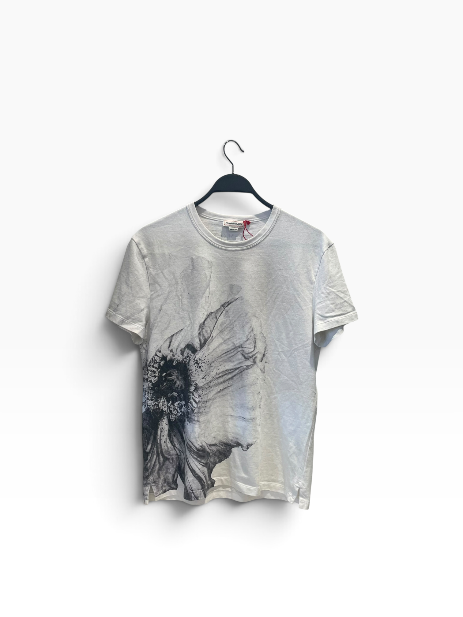 Alexander McQueen/T-Shirt/XS/Cotton/WHT/All Over Print/ view 1