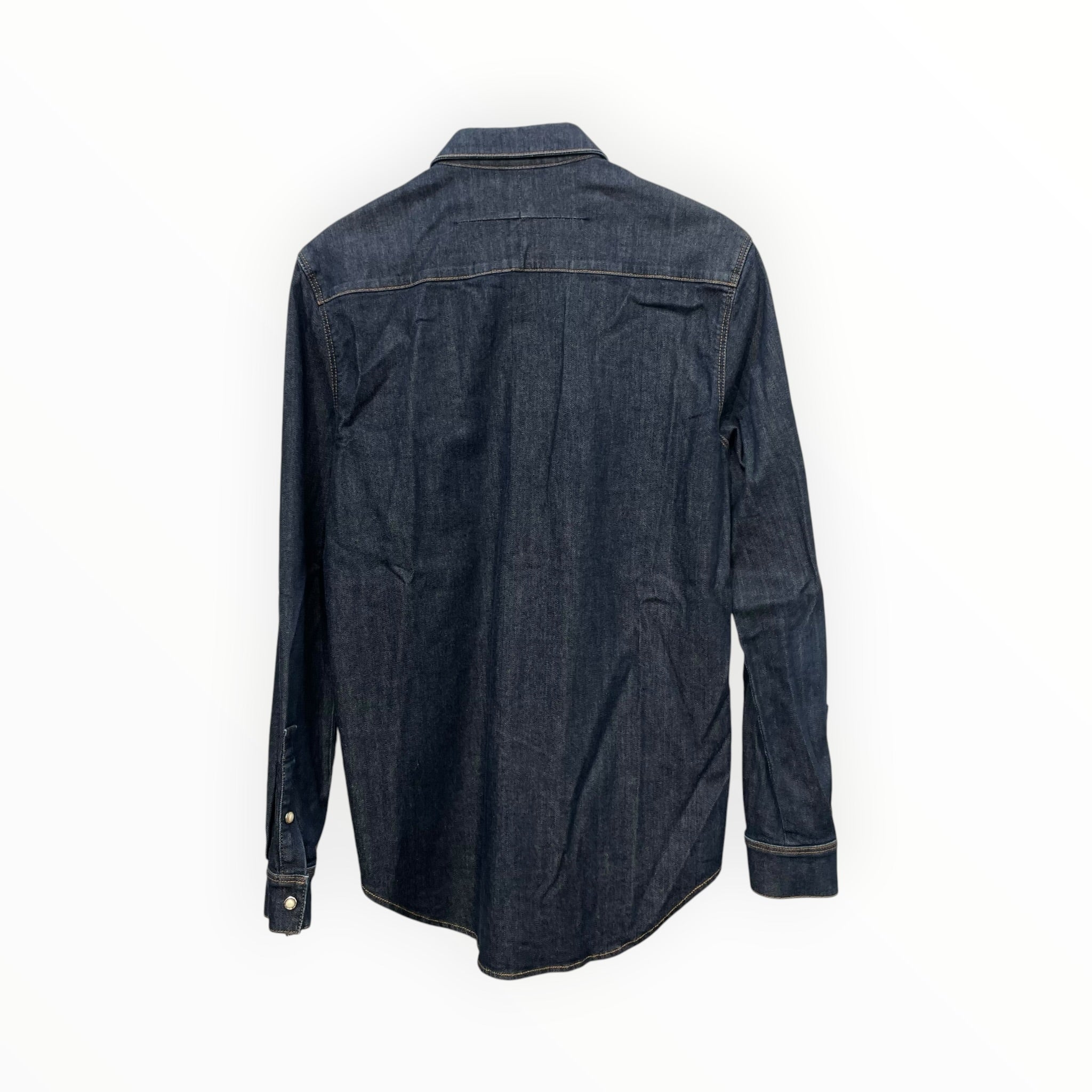 GIVENCHY/LS Shirt/S/Cotton/NVY/STAR COLLAR DETAIL view 2