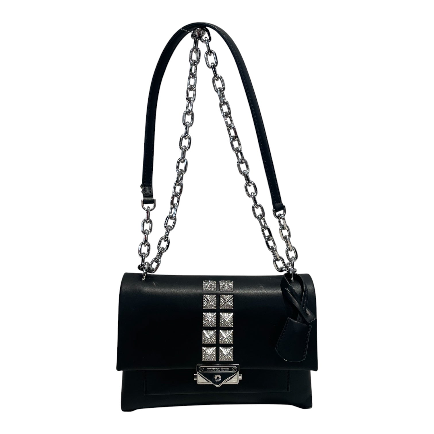 MICHAEL KORS/Cross Body Bag/Leather/BLK/CECE STUDDED SHOULDER BAG view 1