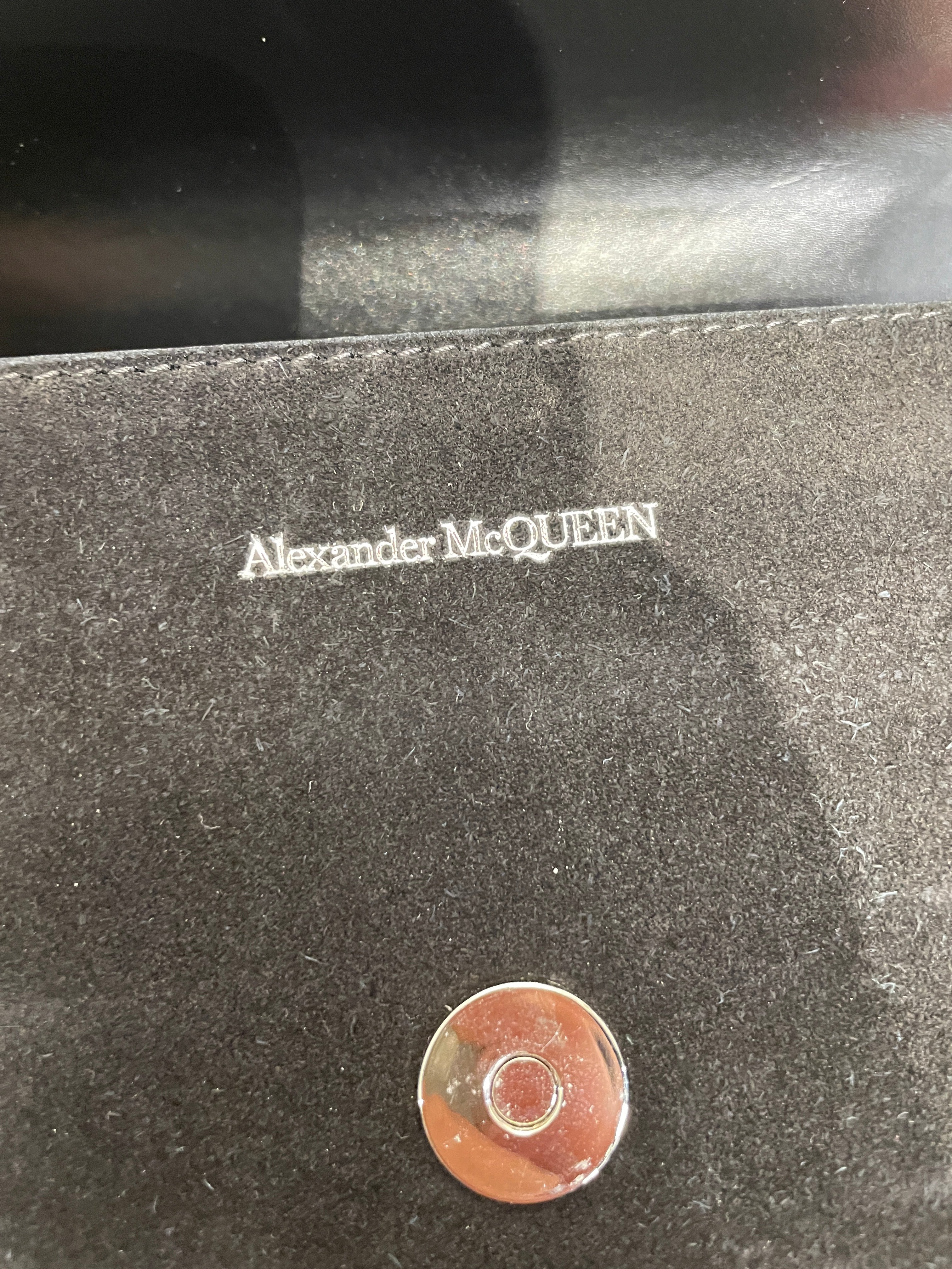 Alexander McQueen/Bag/All Over Print/Leather/BLK/ view 7