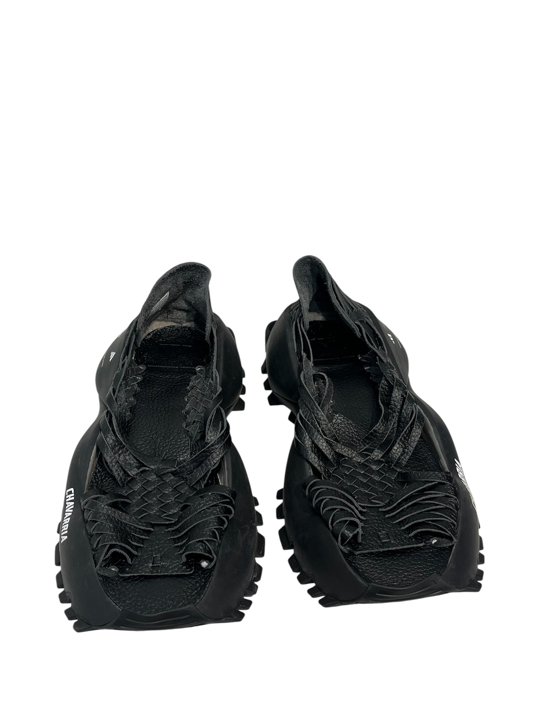 WILLY CHAVARRIA/adidas/Sandals/US 9.5/Leather/BLK/UNRELEASED SAN JAOQIN SANDAL view 3