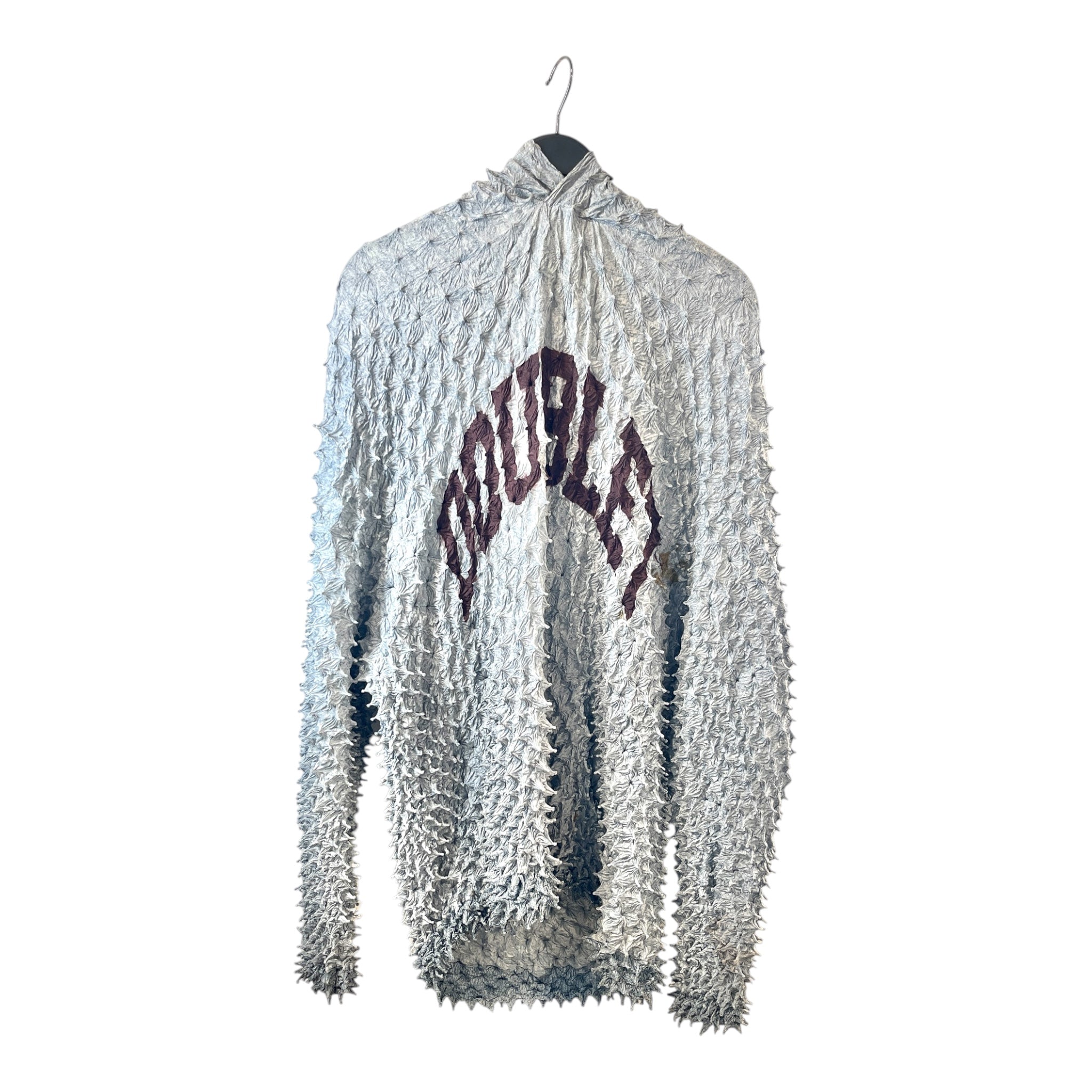 doublet/Hoodie/XL/Polyester/BLU/Oversize/F/W 22 SHIBORI COLLEGE LOGO view 1