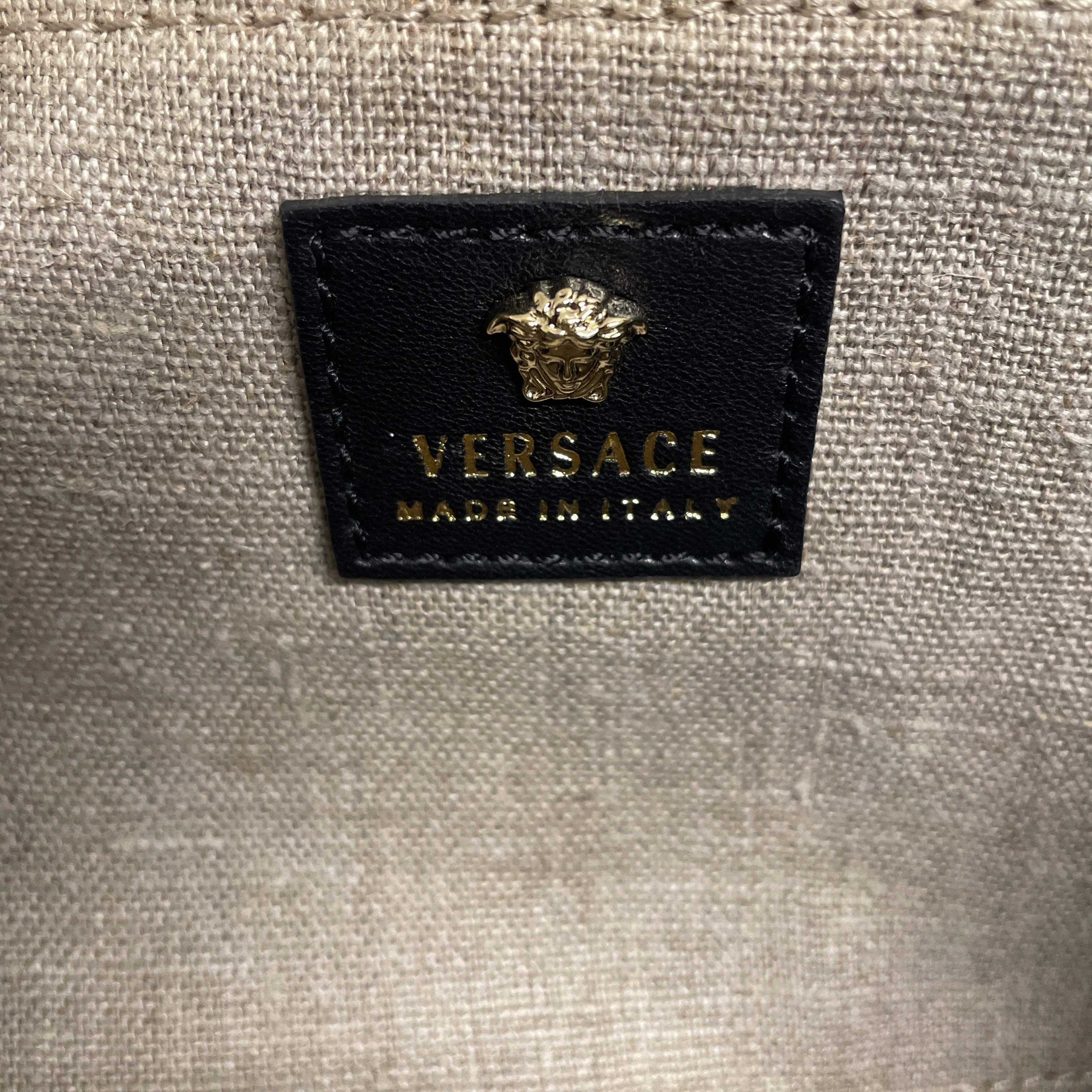 VERSACE/Backpack/Iridescent/CML/SEQUIN PALAZZO/ SMALL view 3