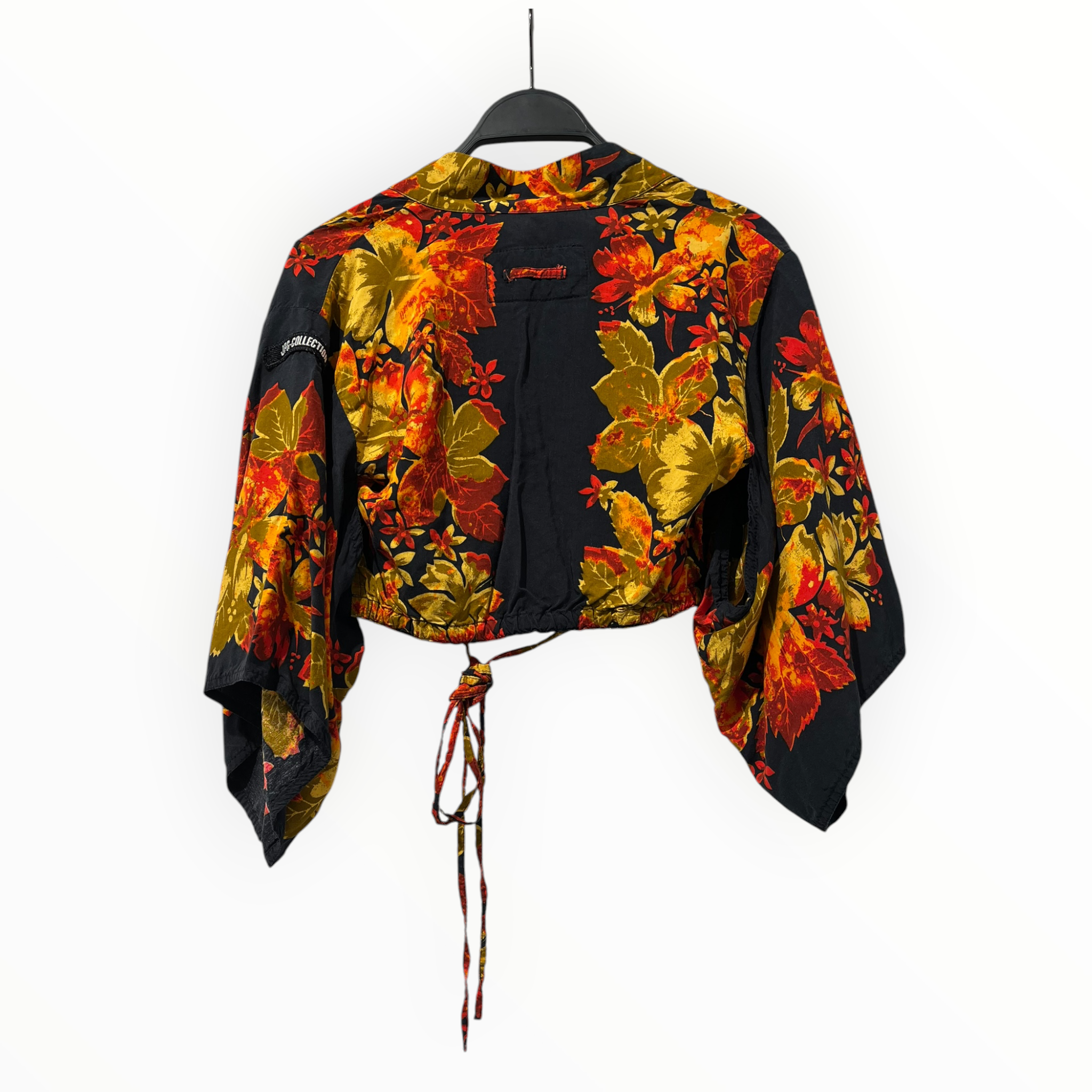 GAULTIER JEAN'S/Blouse/42/Floral Pattern/ORN/KIMONO STYLE TIE CLOSURE view 2