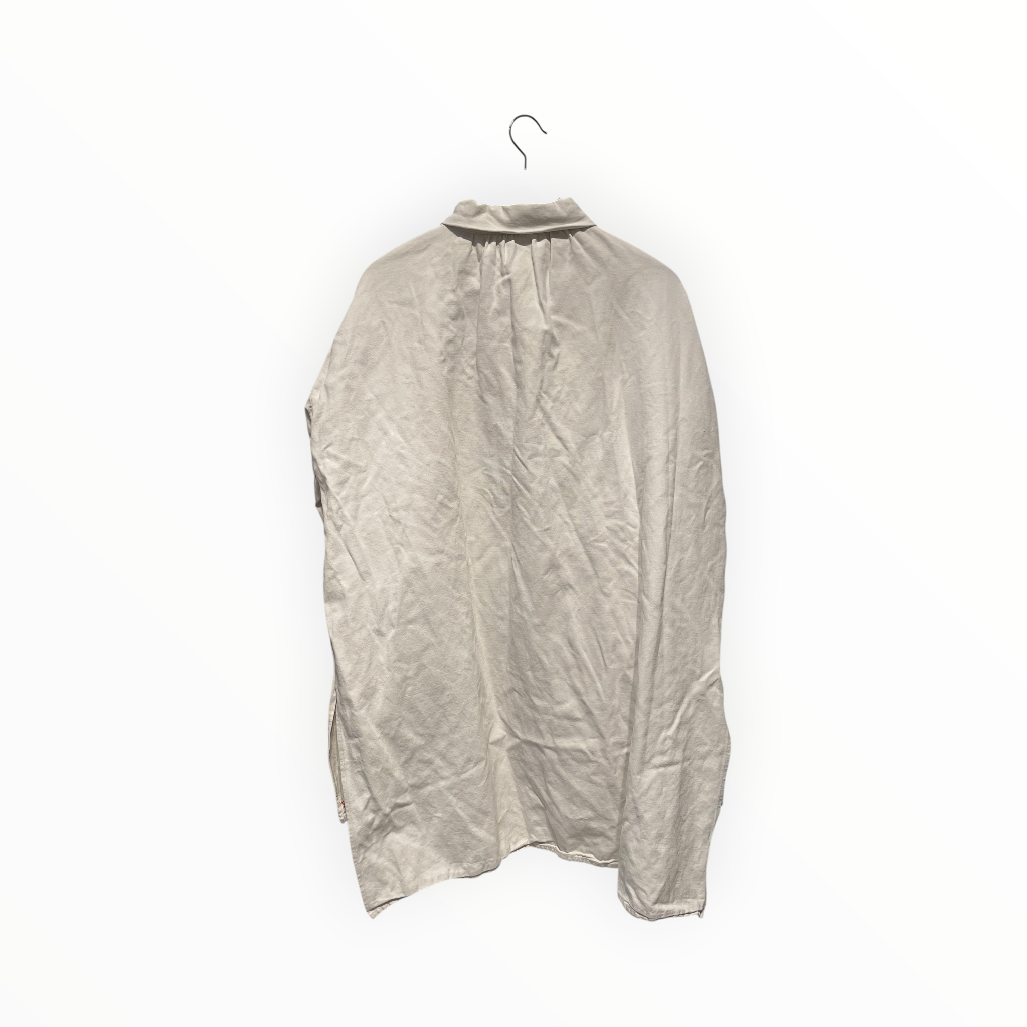 GALLEGO DESPORTES/LS Shirt/M/Cotton/WHT/OVERSIZED view 2