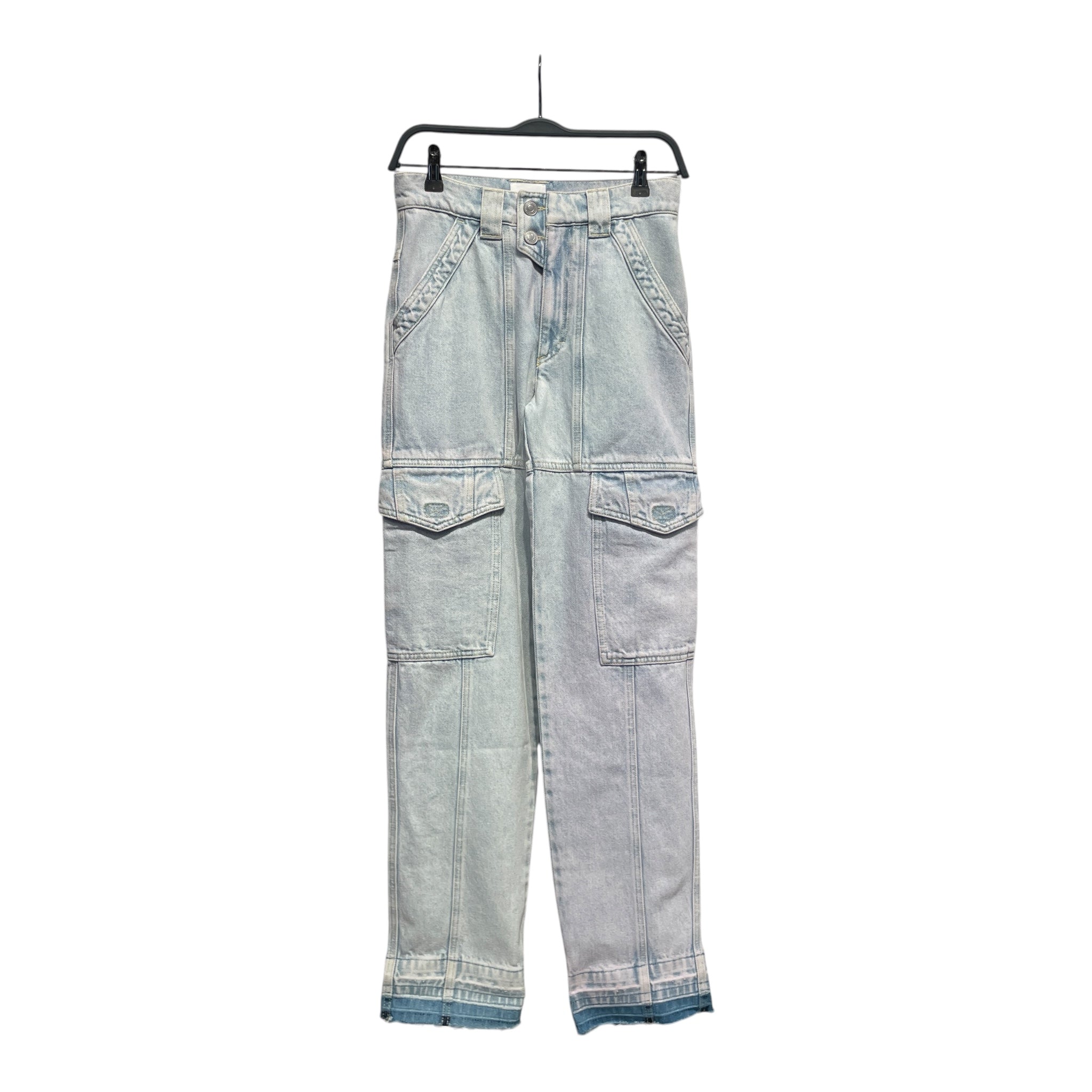 ISABEL MARANT ETOILE/Straight Pants/32/Denim/PPL/ view 1