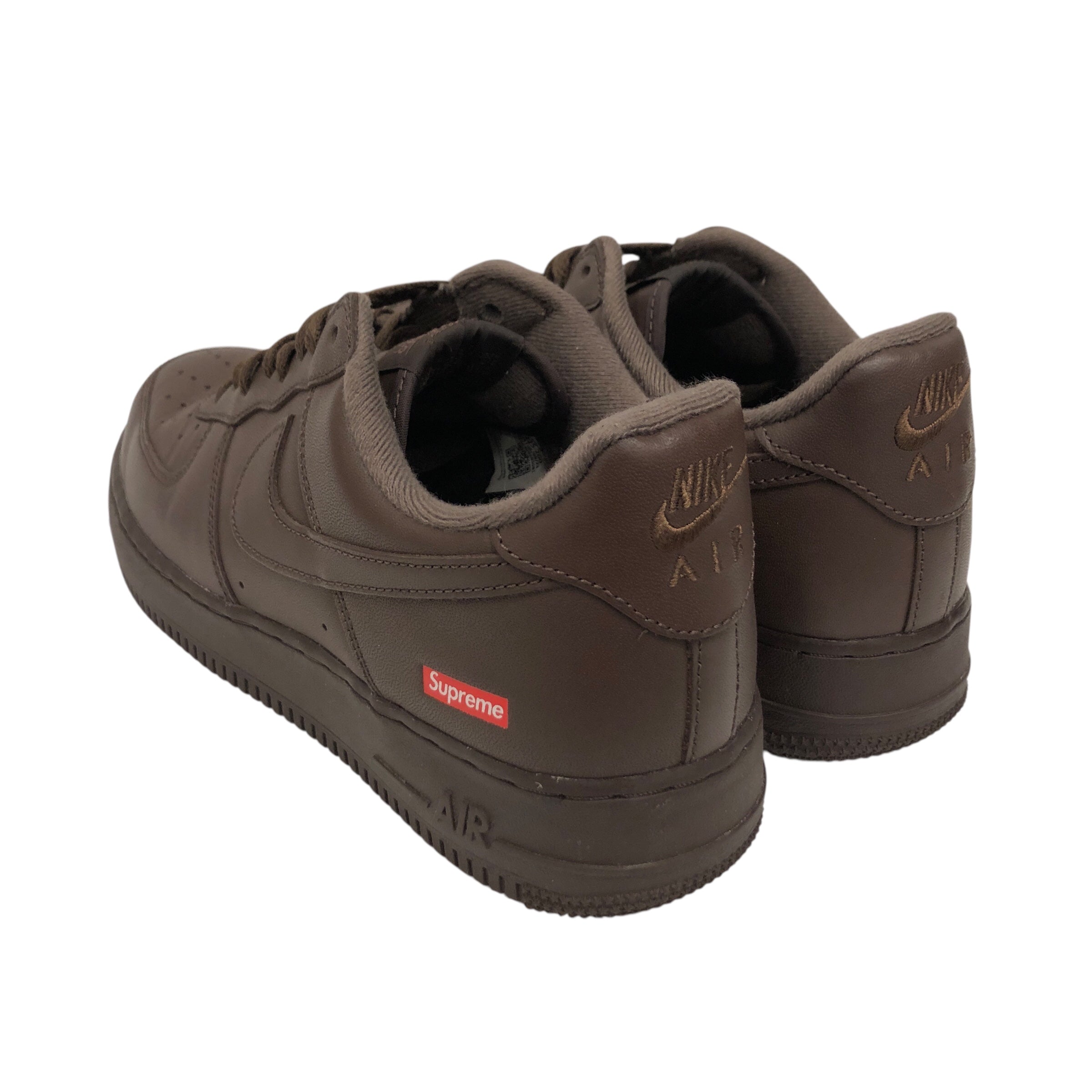 NIKE/Supreme/Low-Sneakers/US 10/Polyester/BRW/Supreme AF1 - Brown view 2