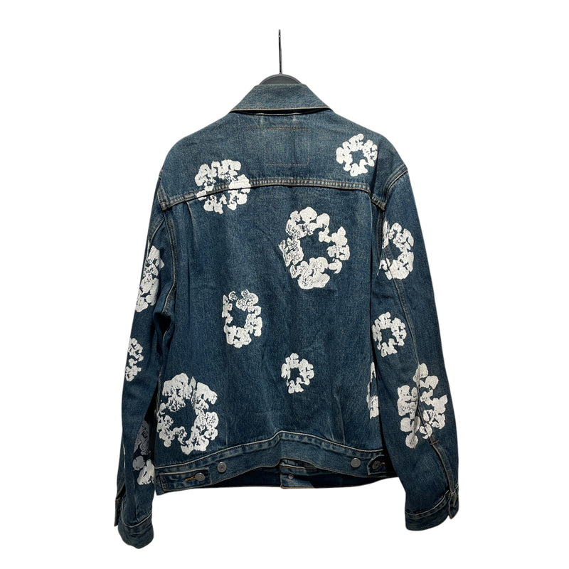 DENIM TEARS/Denim Jkt/M/Denim/BLU/All Over Print/