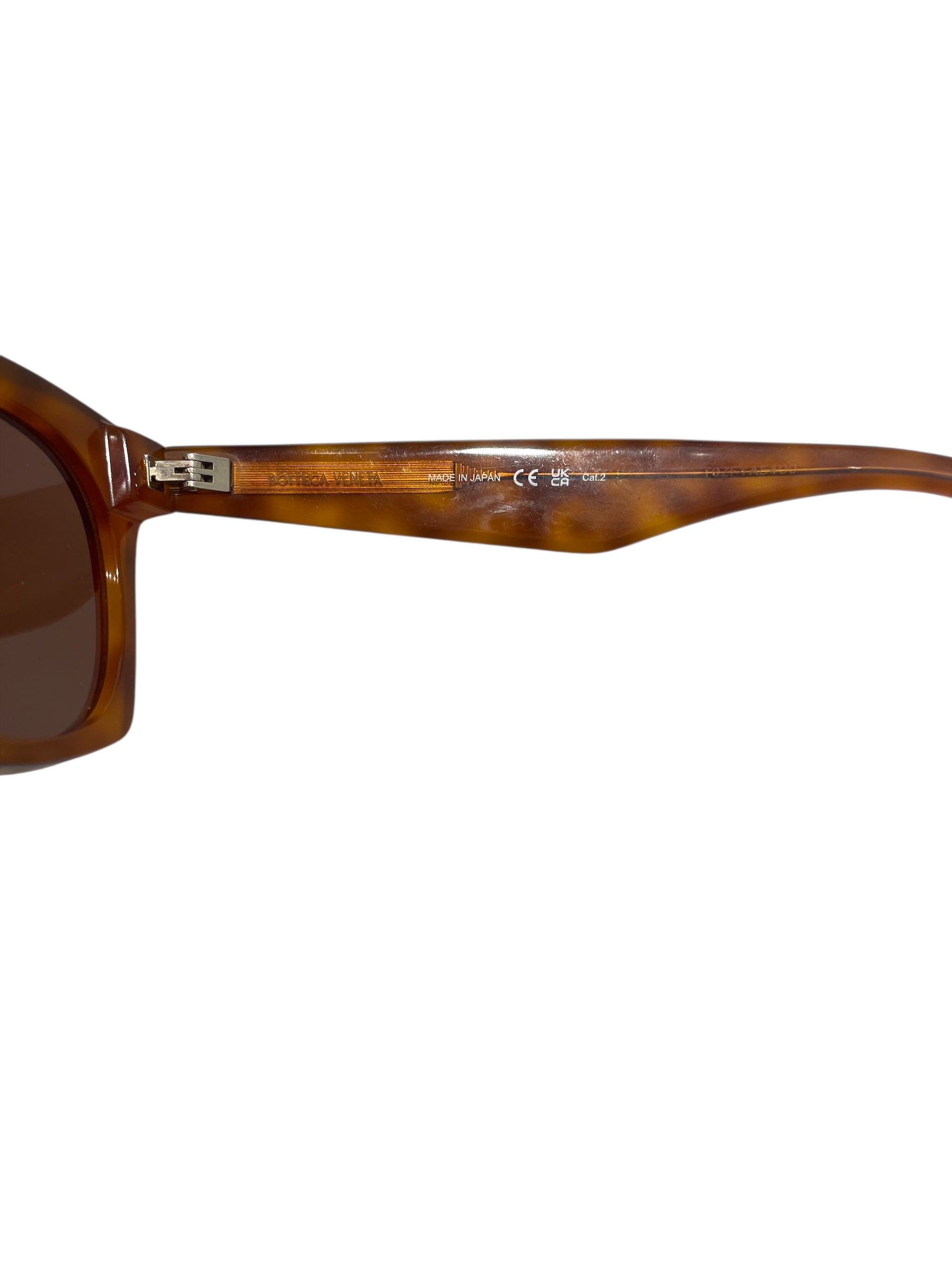 BOTTEGA VENETA/Glasses/All Over Print/Plastic/BRW/BOTTEGA BRWN BLK GLASSES view 4