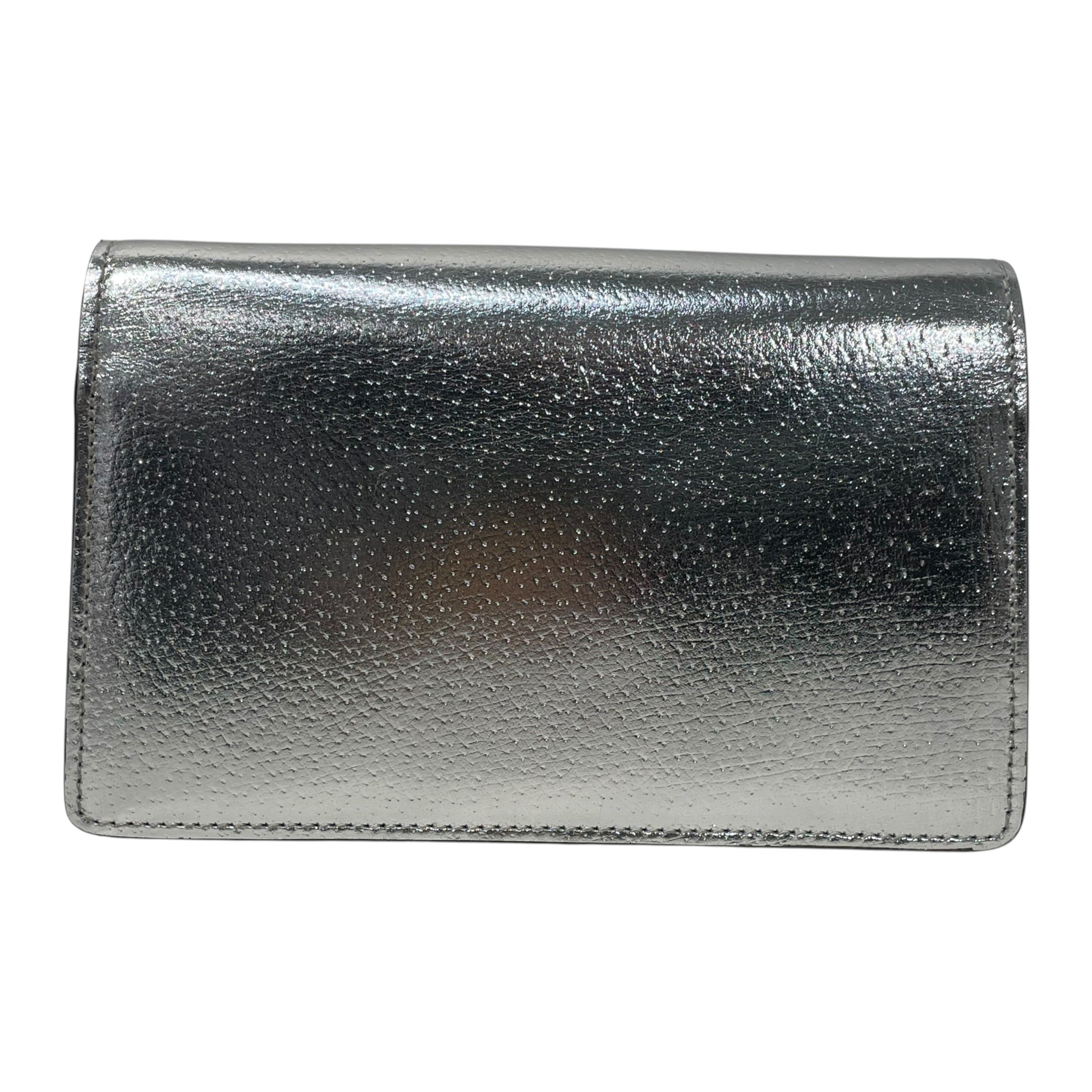 GUCCI/Cross Body Bag/Leather/SLV/dionysus super mini Matalic view 2