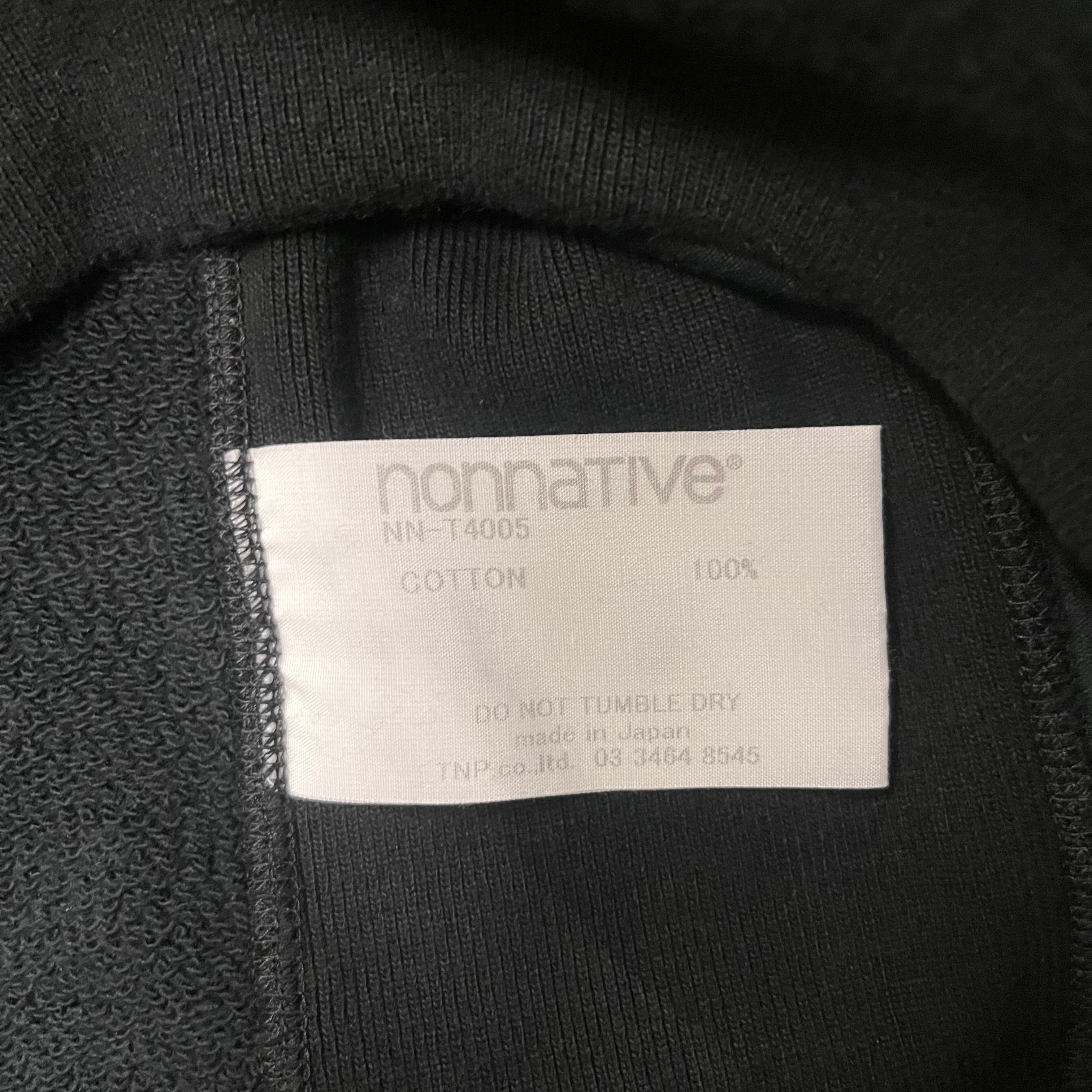 NONNATIVE/Sweatshirt/3/Black/Cotton/NN-T4005/NN-T4005 view 4