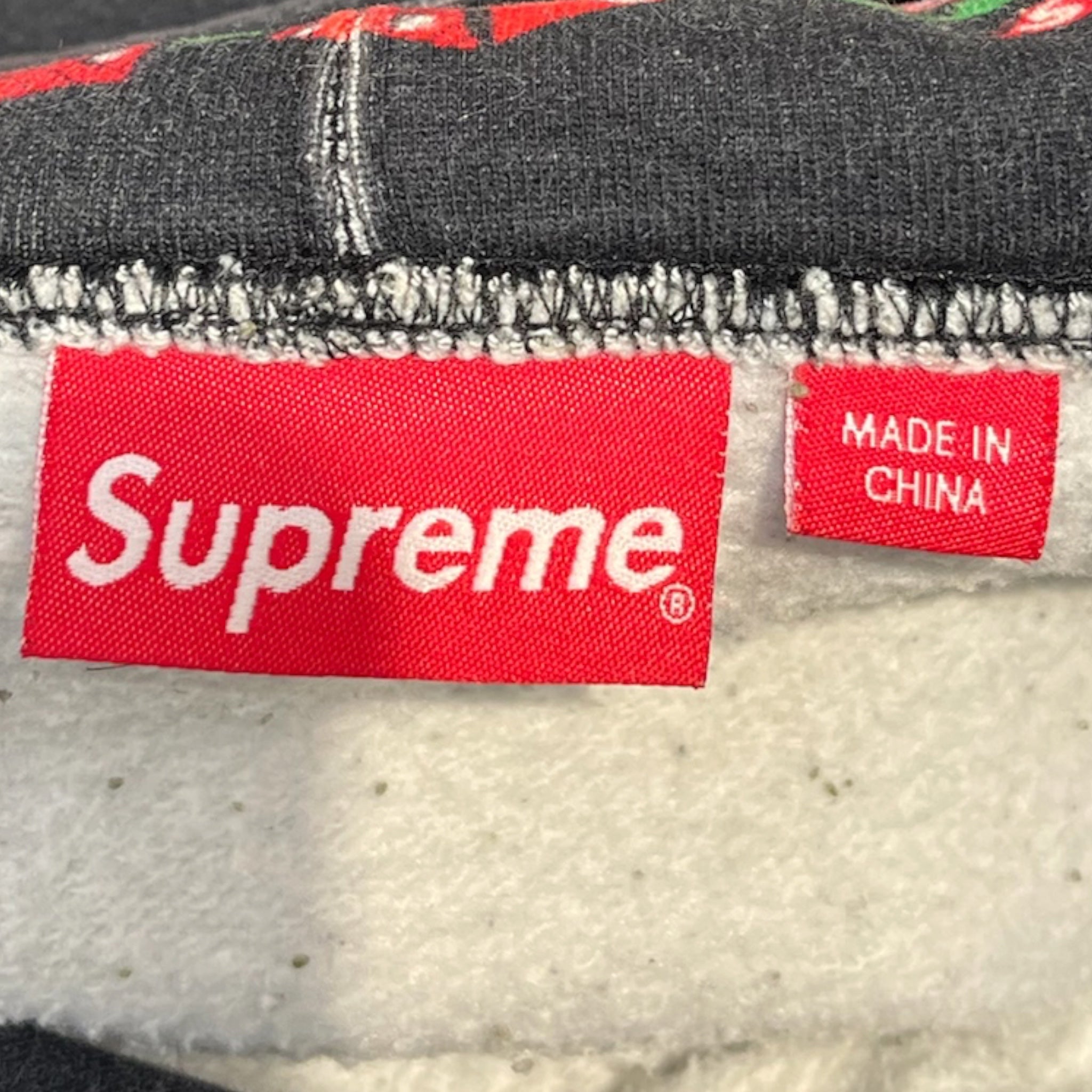 Supreme/Hoodie/M/All Over Print/Cotton/BLK/ELEPHANTS view 3