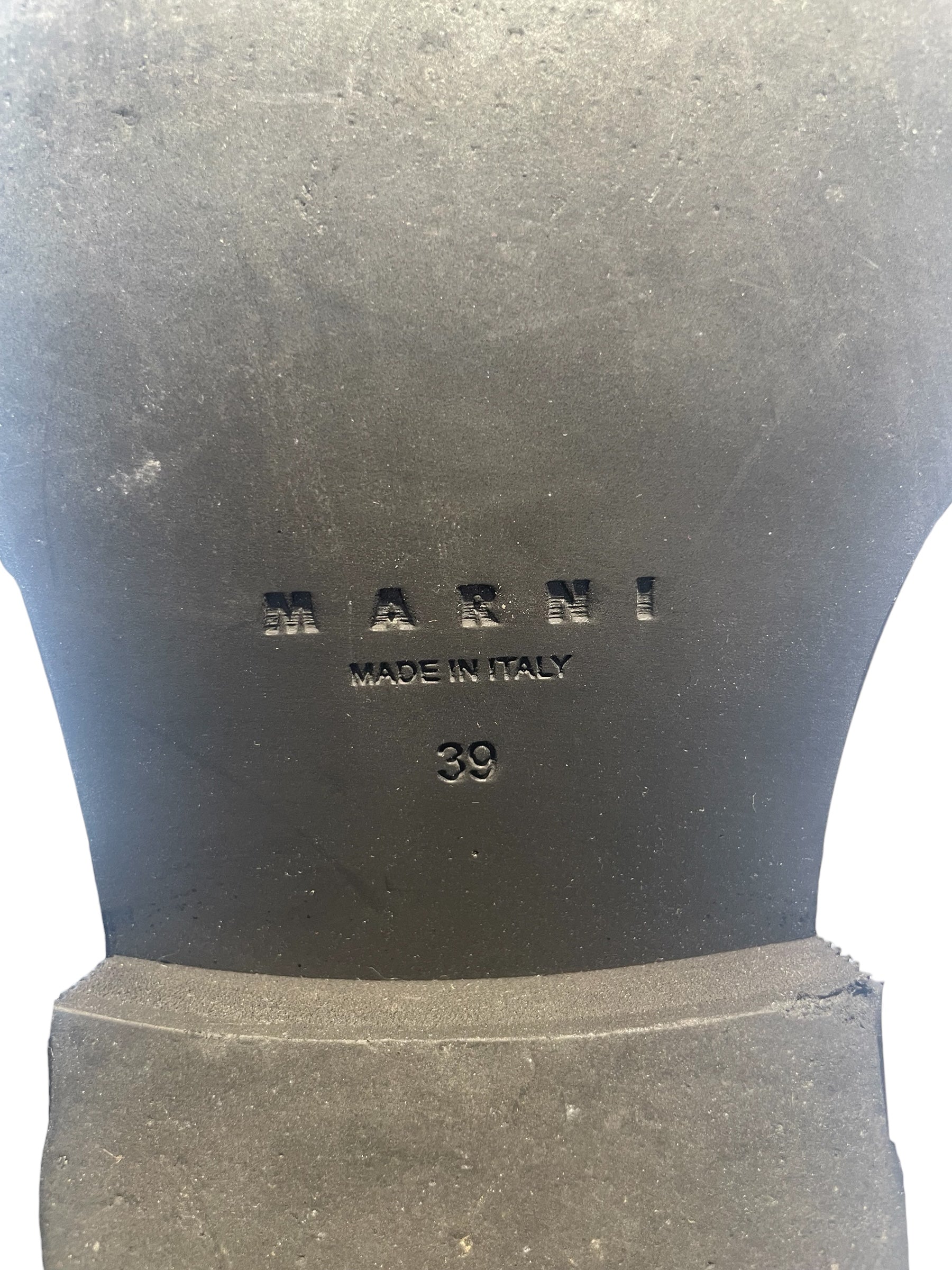 MARNI/Loafers/EU 39/Leather/BLK/ view 3
