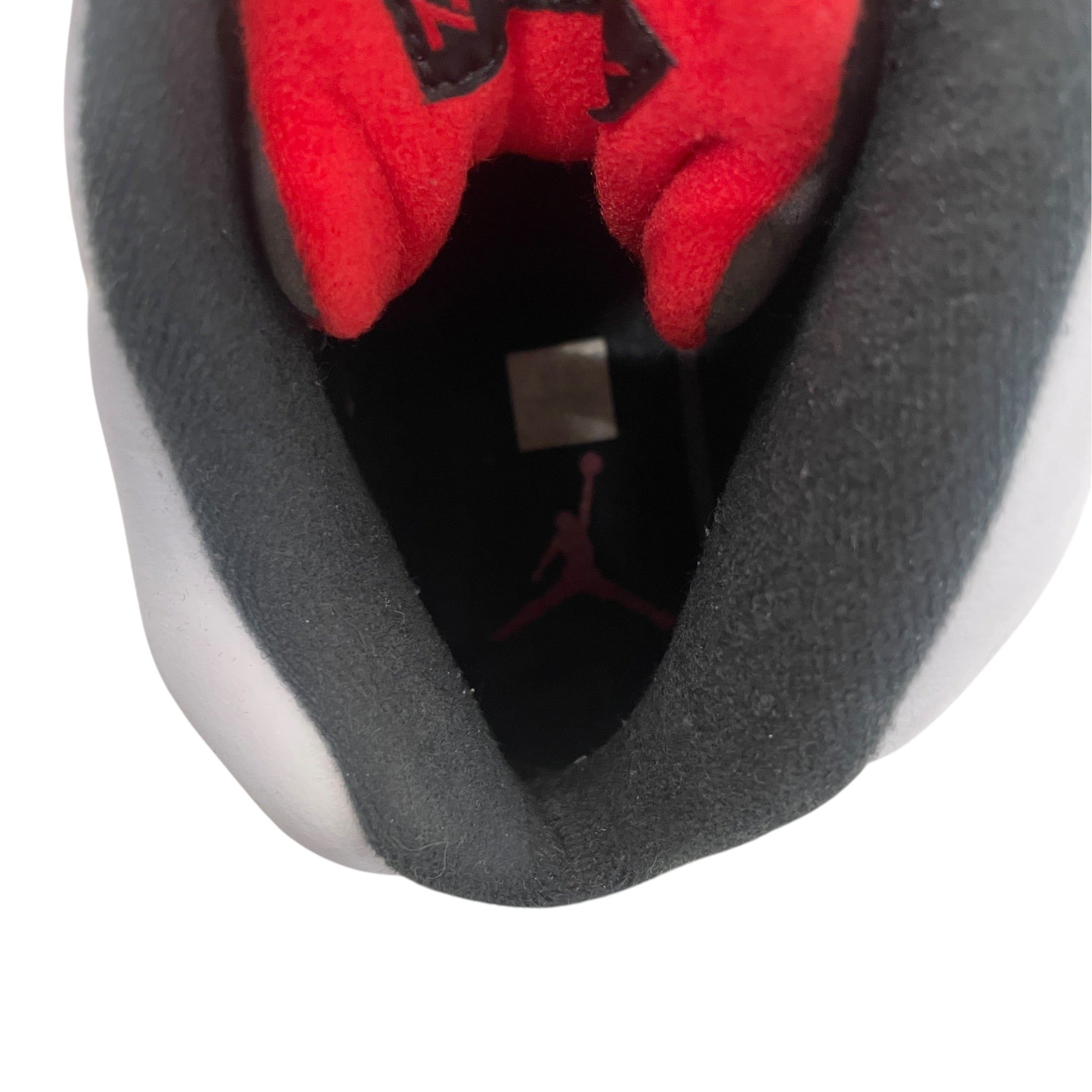 JORDAN BRAND/Hi-Sneakers/US 10/Acrylic/WHT/5s white cement red accents view 3