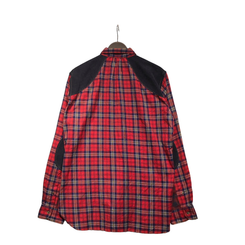 JUNYA WATANABE COMME des GARCONS MAN/LS Shirt/L/RED/Plaid/ – 2nd