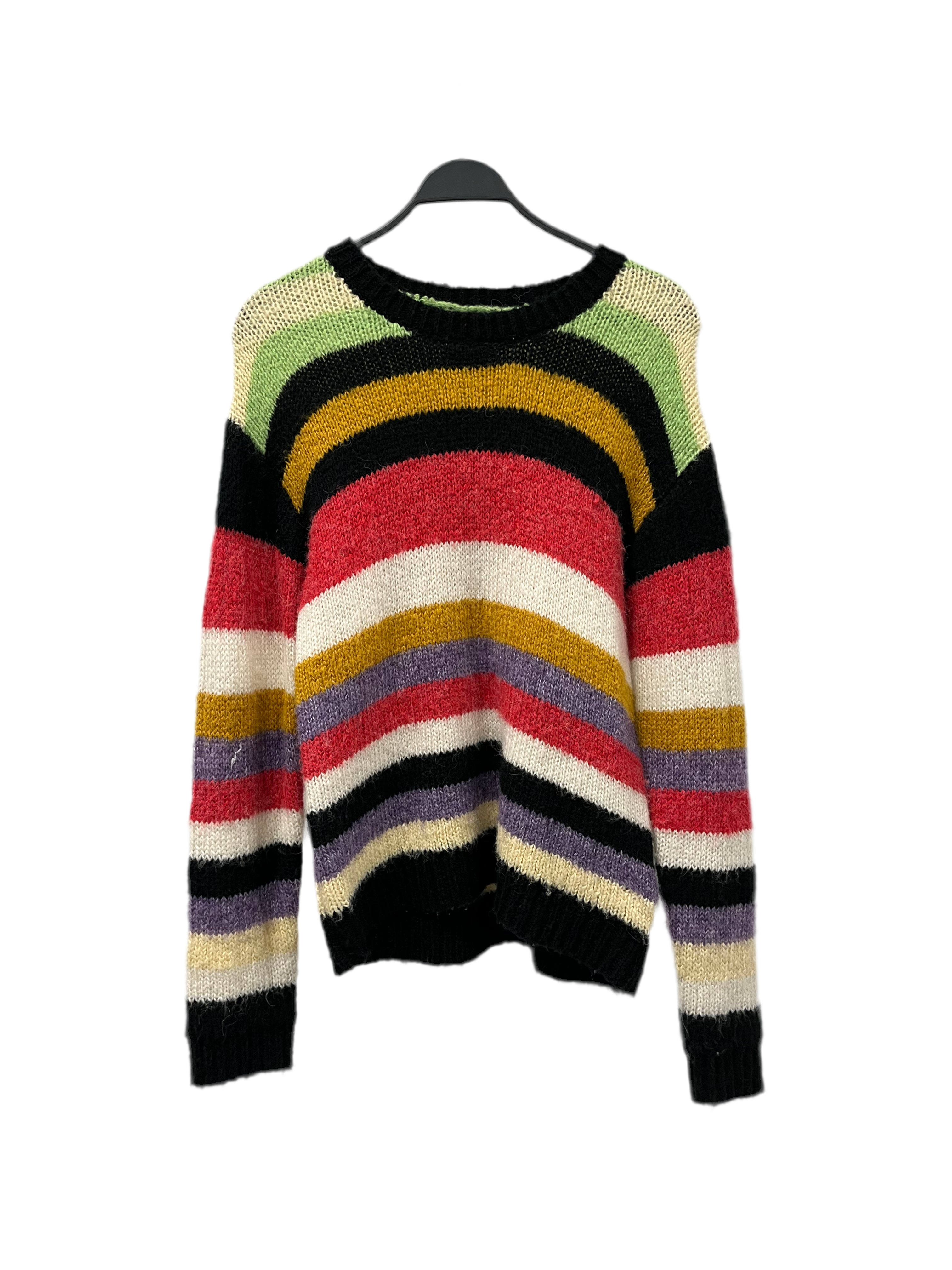 RtA/Sweater/S/Stripe/Wool/MLT/striped multicolor sweater view 1