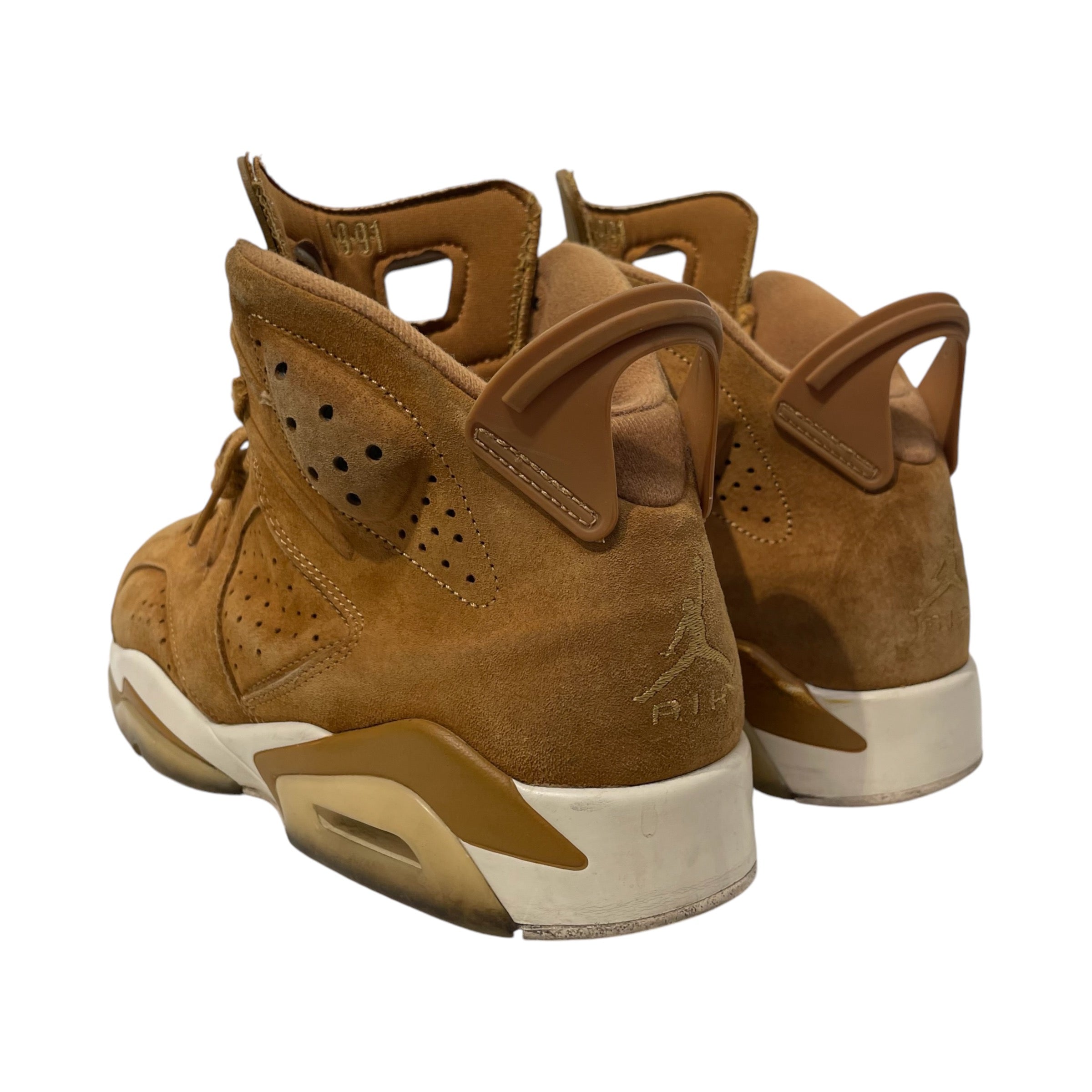 NIKE/Hi-Sneakers/US 10/Suede/CML/AIR JORDAN 6 RETRO WHEAT BROWN view 2