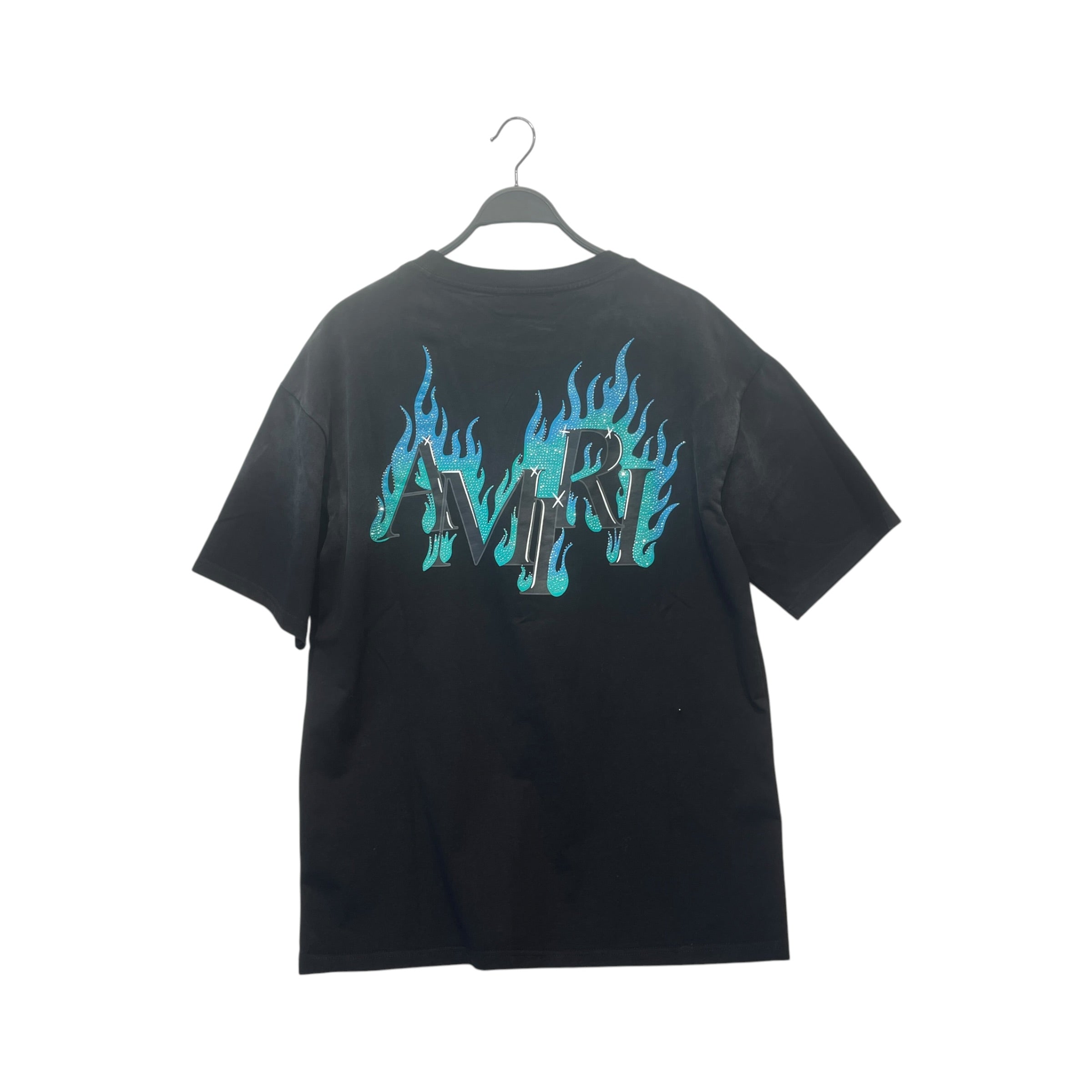 AMIRI/T-Shirt/XL/Cotton/BLK/NWT FLAME LOGO view 1