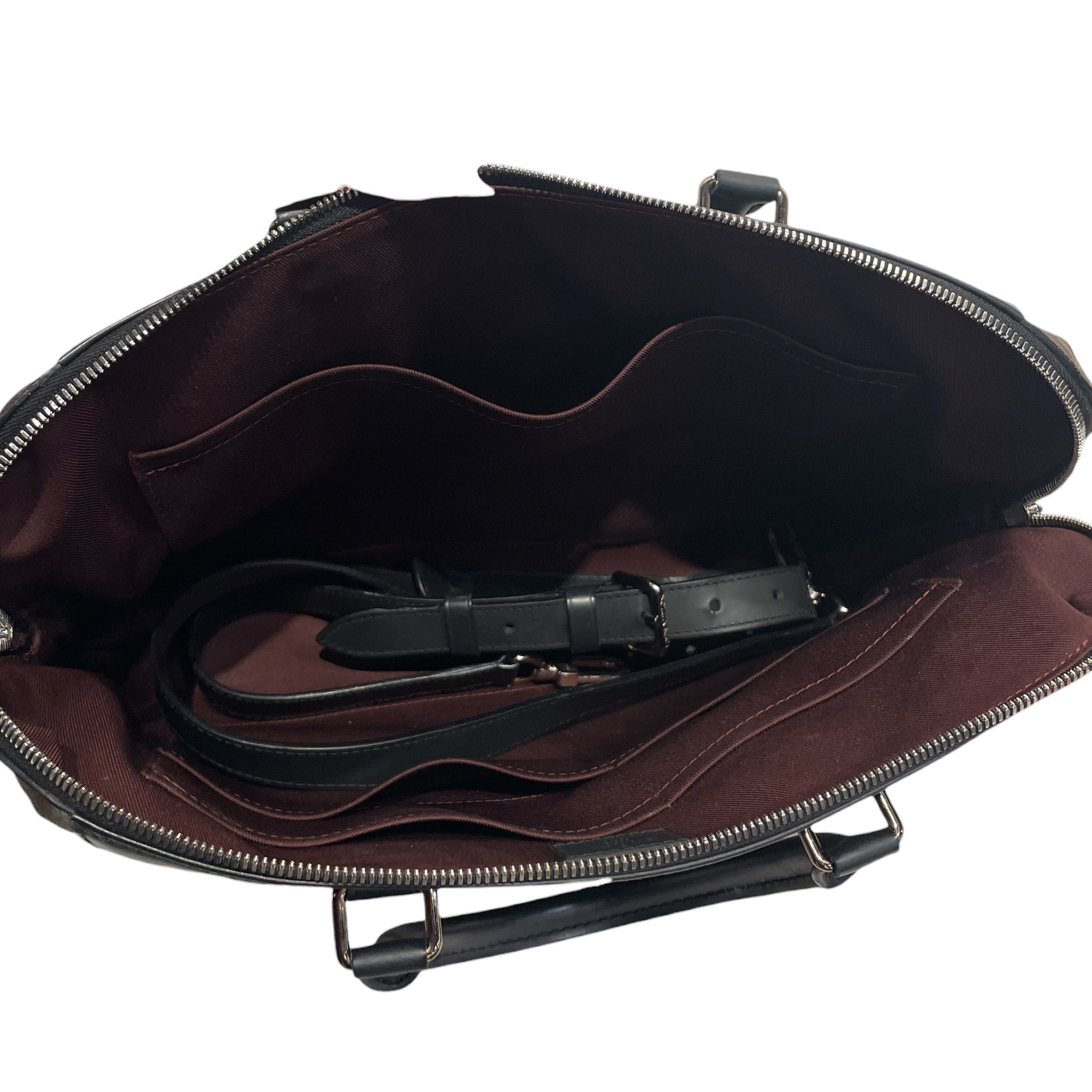 LOUIS VUITTON/Briefcase/Monogram/Leather/BRW/MACASSAR PORTE-DOCUMENTS JOUR view 4