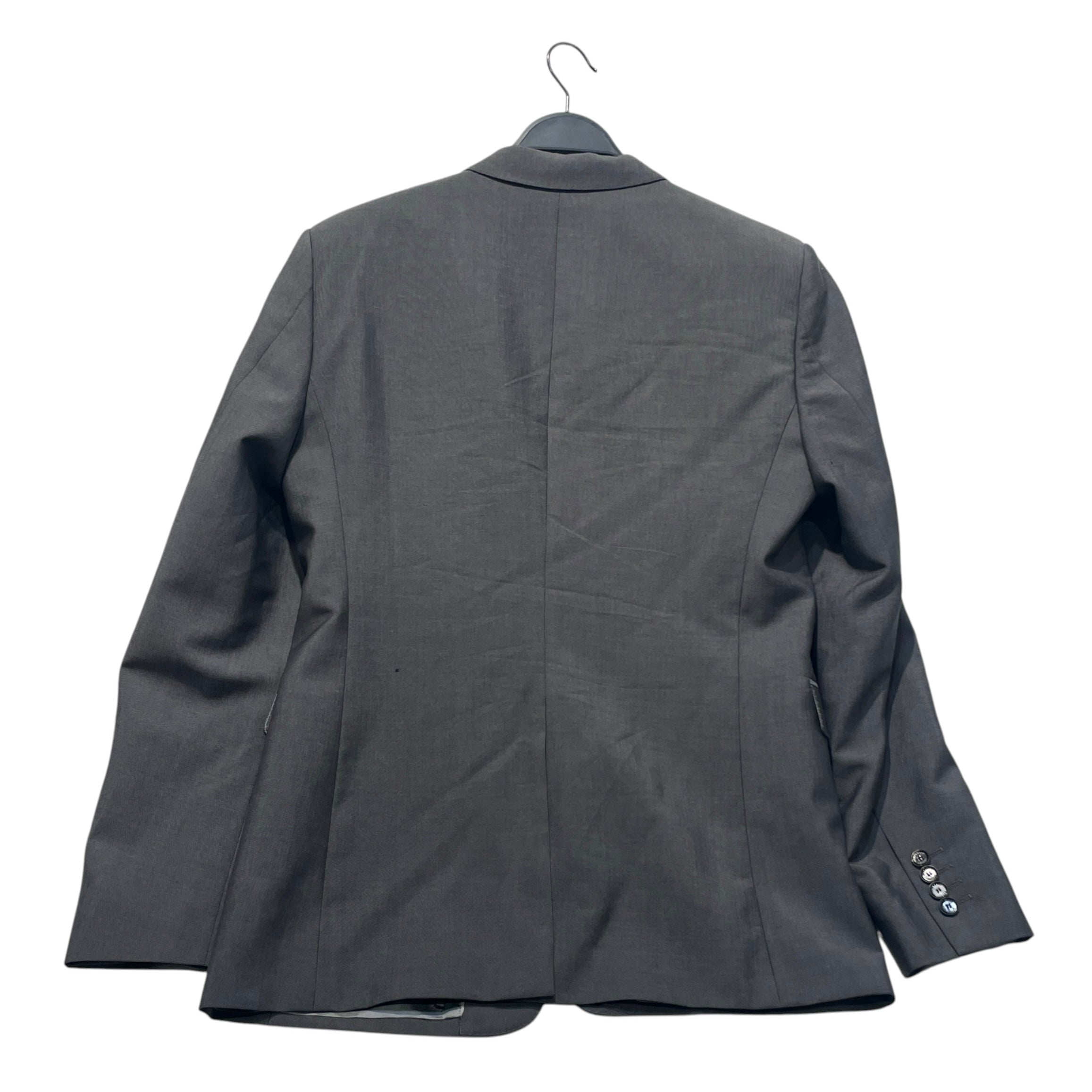 BURBERRY LONDON/Jacket/52/Cotton/GRY/Blazer Suit Jacket view 2