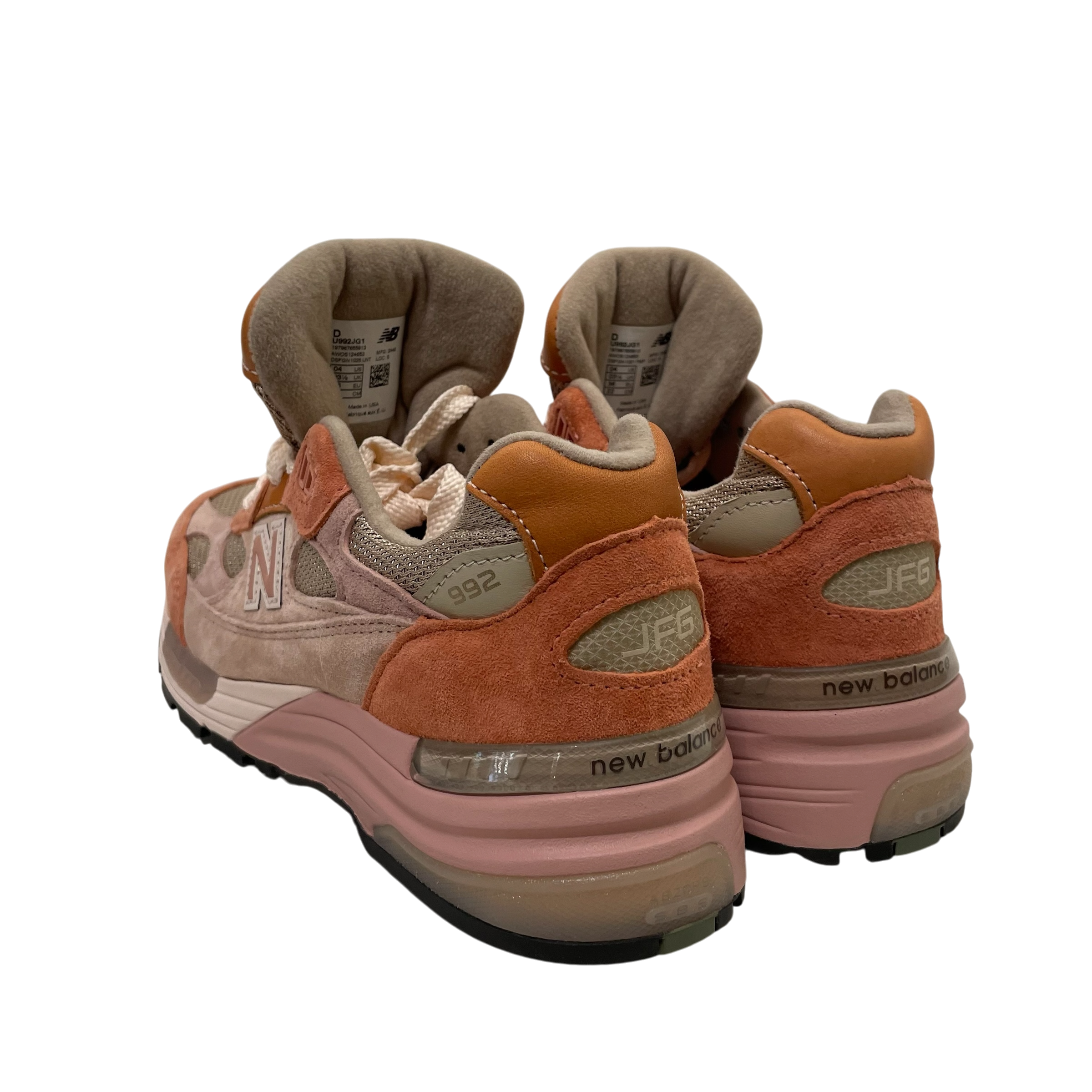NEW BALANCE/Low-Sneakers/US 4/PNK/992 JOE FRESHGOODS AGE WELL view 8