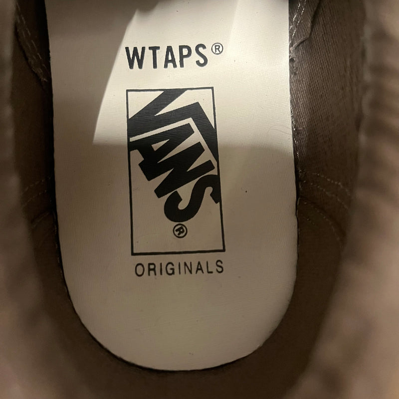 VANS/w)taps/Low-Sneakers/US 10/Leather/BRW/wtaps vans