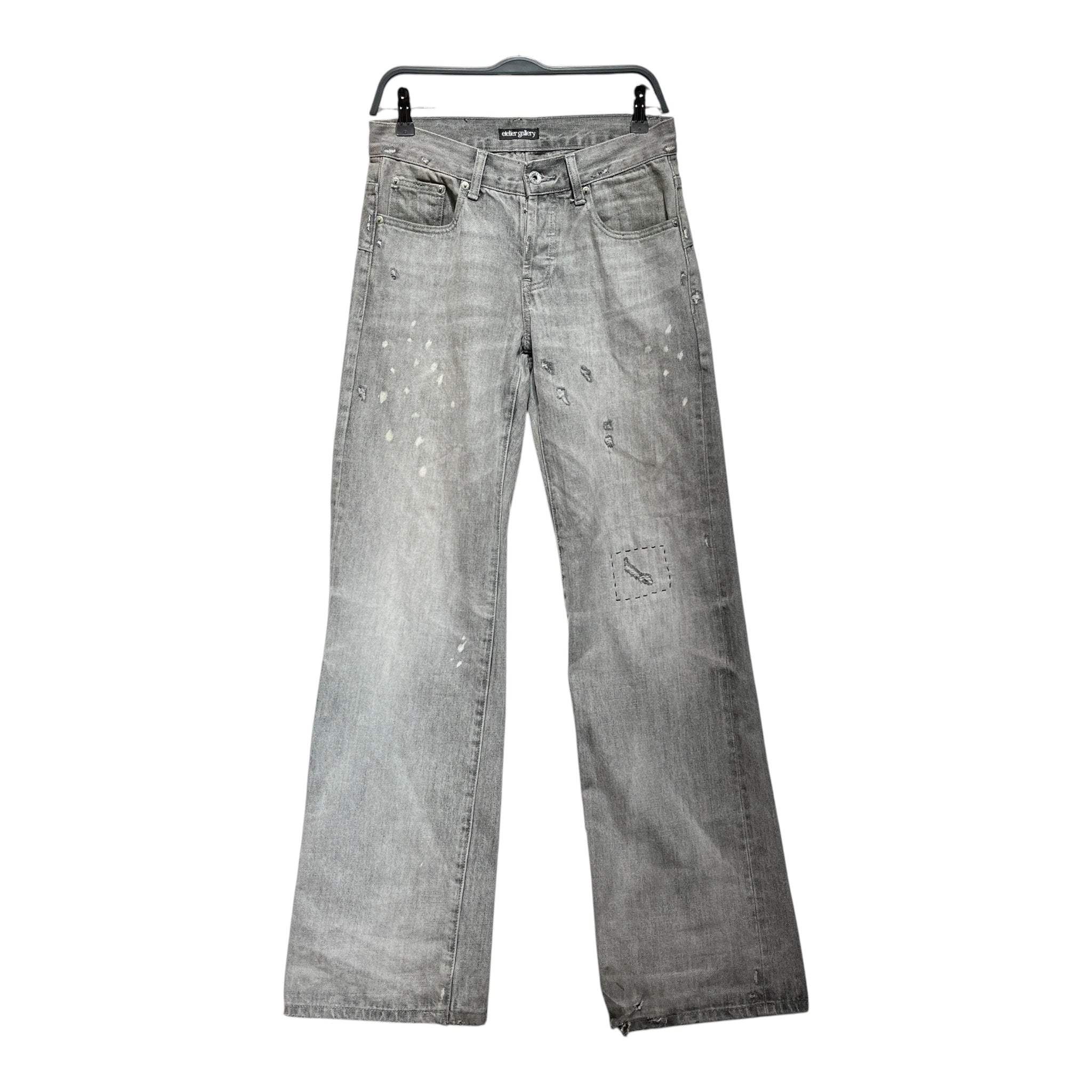 etelier gallery/Bootcut Pants/28/Denim/SLV/DRAG DENIM view 1