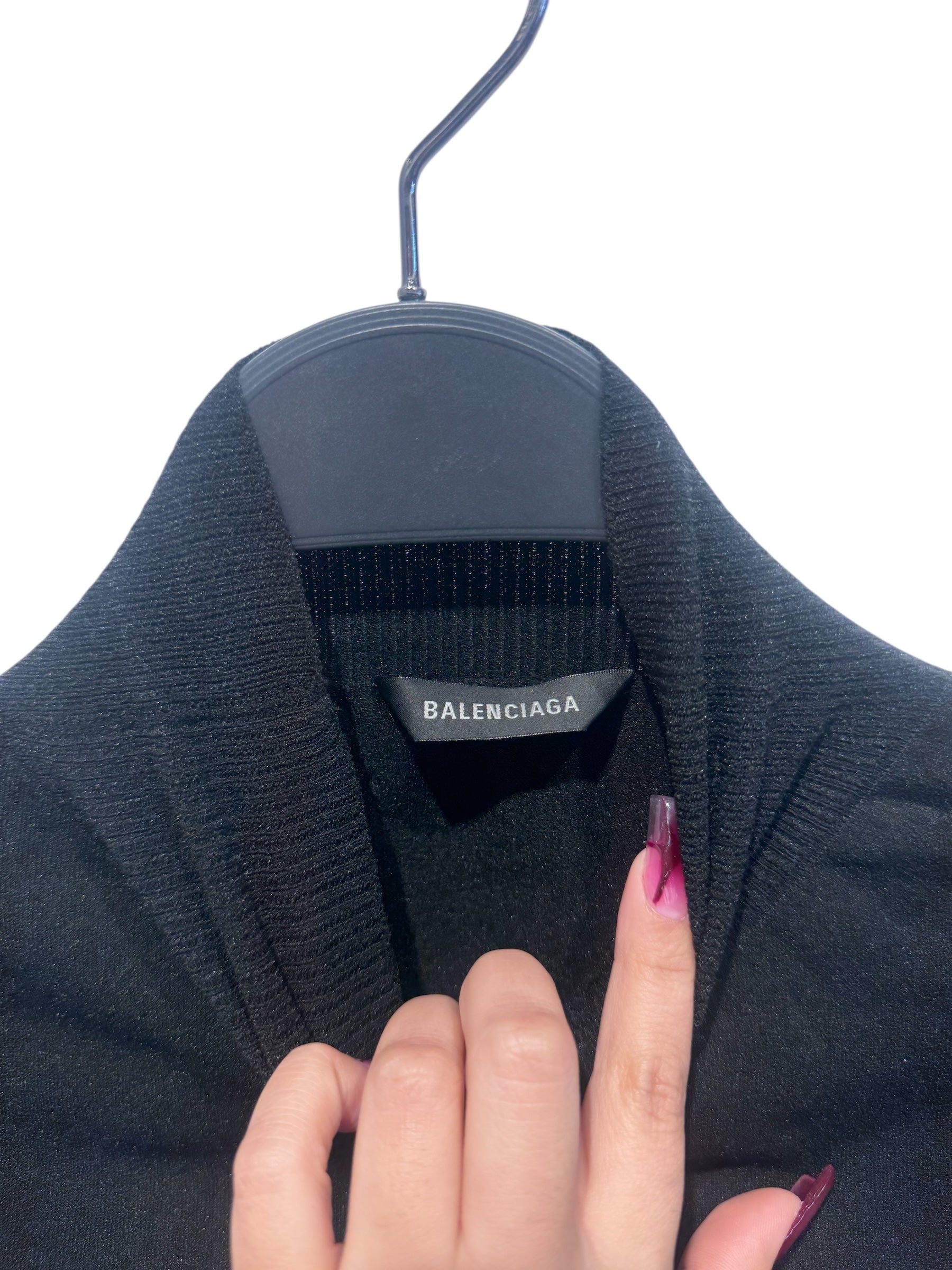 BALENCIAGA/LS Shirt/M/BLK/ view 3