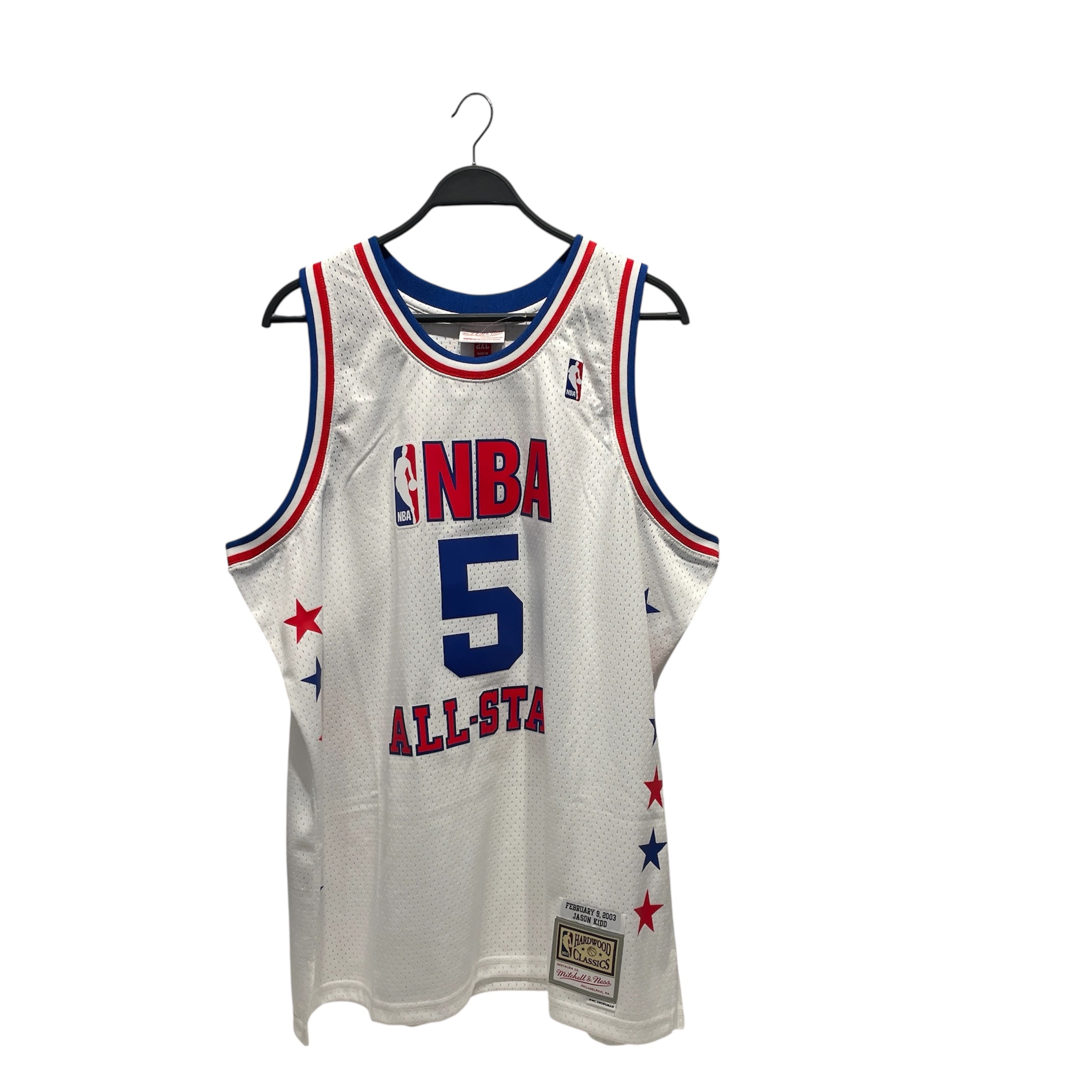 mitchell&ness/Tank Top/XXL/Cotton/WHT/Jason Kidd ALL STAR/Jersey view 1