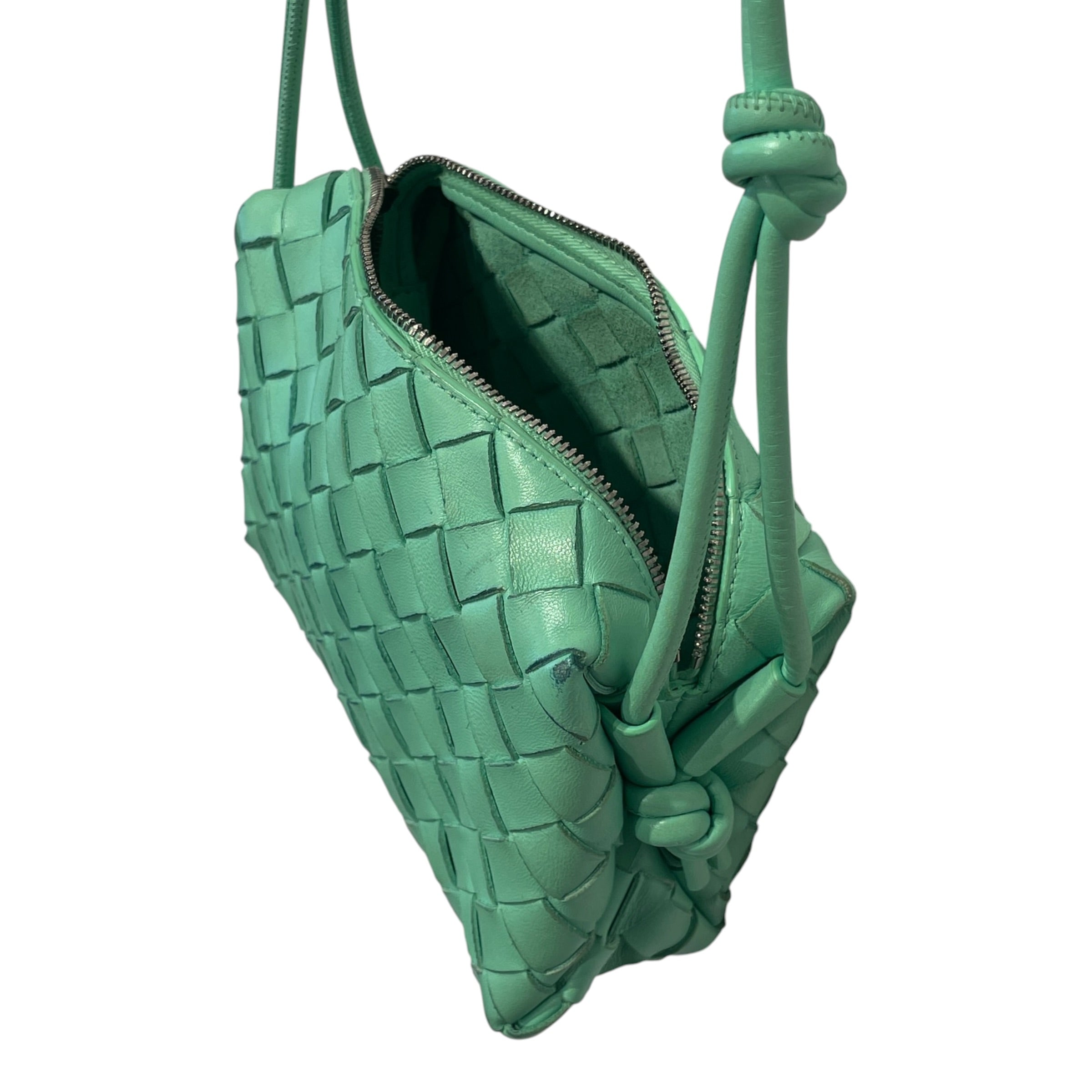 BOTTEGA VENETA/Bag/Leather/GRN/INTRECCIATO MINI LOOP view 5