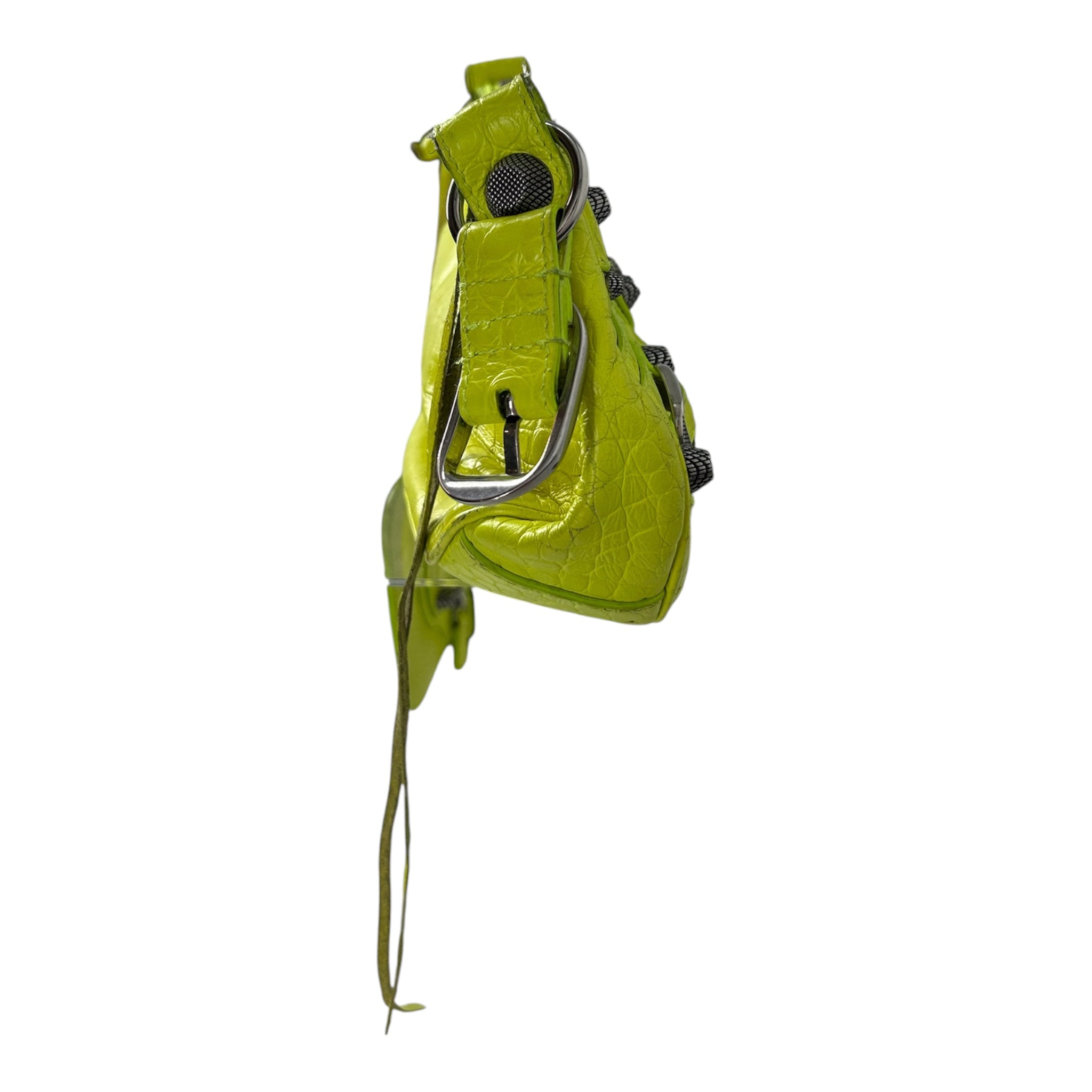 BALENCIAGA/Hand Bag/Leather/YEL/LE CAGOLE NEON view 3