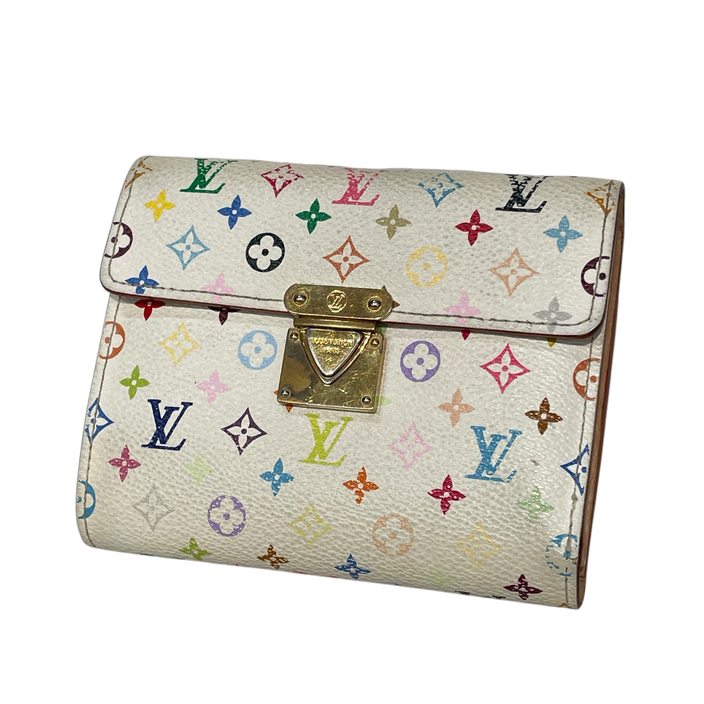 LOUIS VUITTON/Wallet/Monogram/Leather/WHT/M's/TAKASHI MURAKAMI MONOGRAM view 3