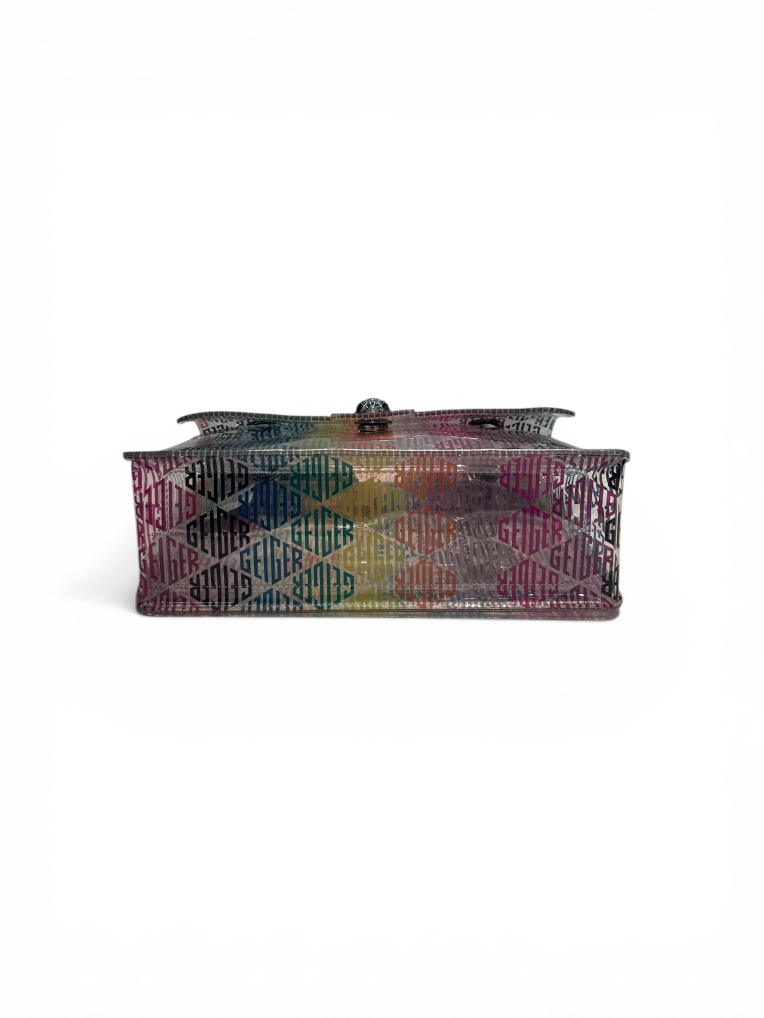 Kurt Geiger/Bag/All Over Print/MLT/Rainbow Kensington Transparent view 3