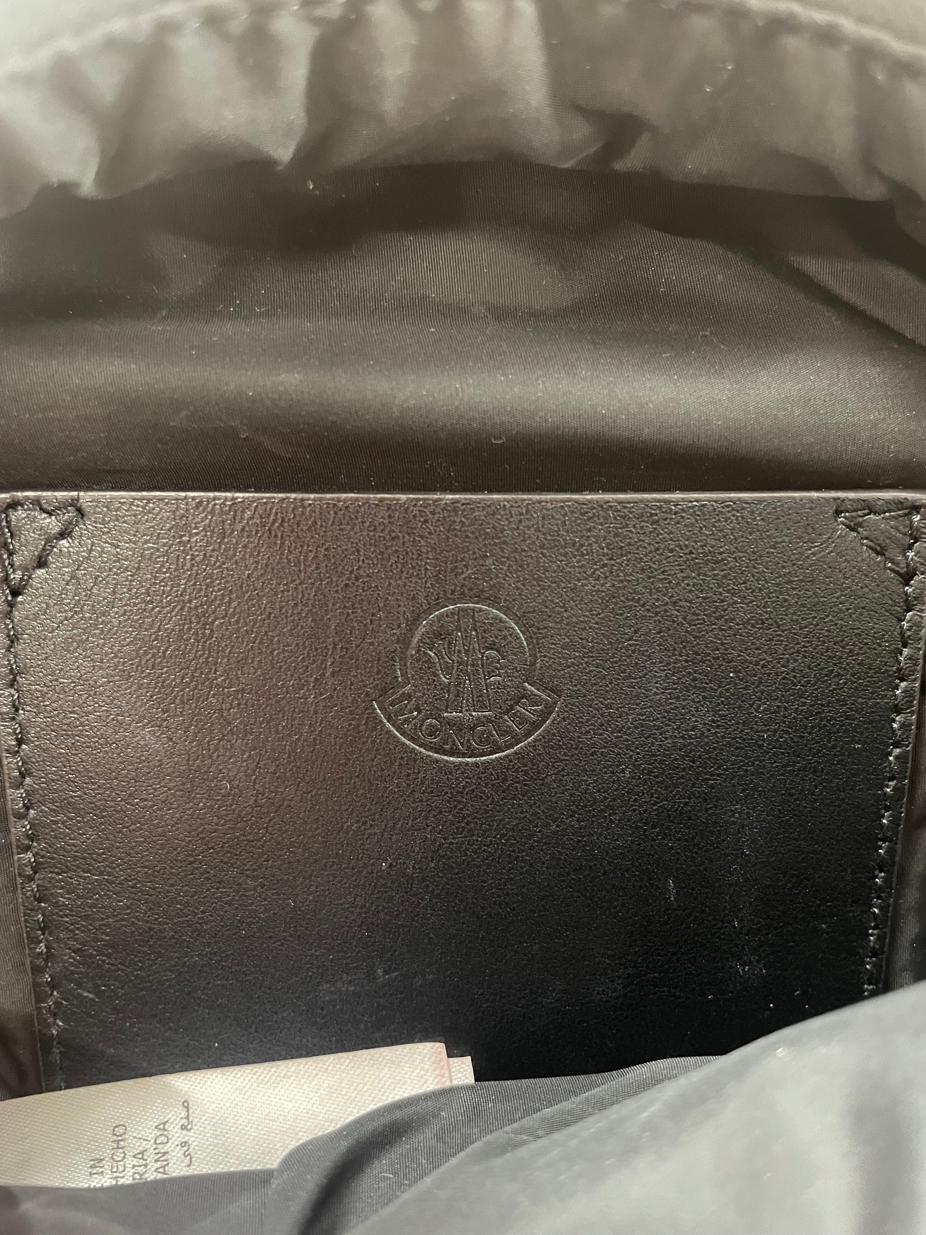 MONCLER/Backpack/BLK/MINI GLD HRDWARE view 6