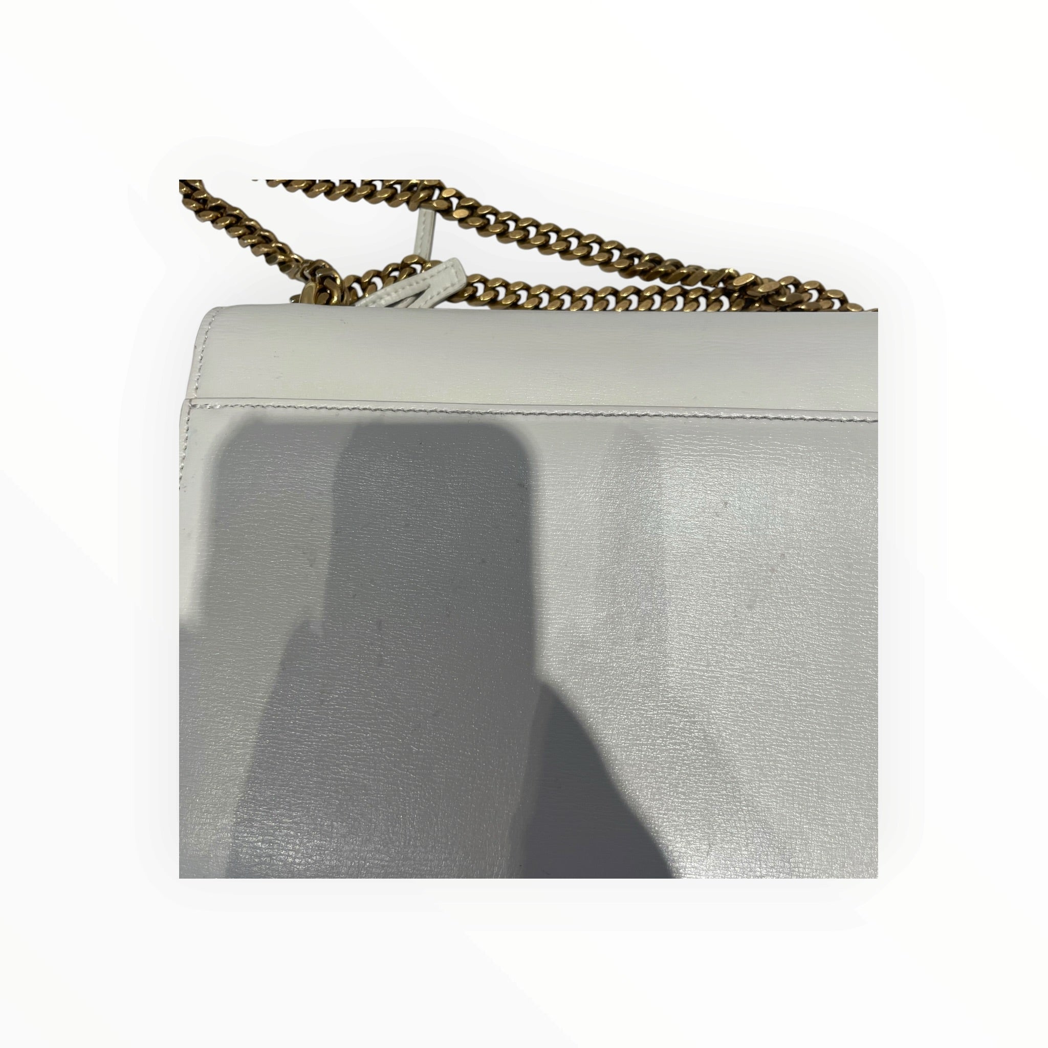 YVES SAINT LAURENT/Bag/Leather/CRM/Sunset Med view 8