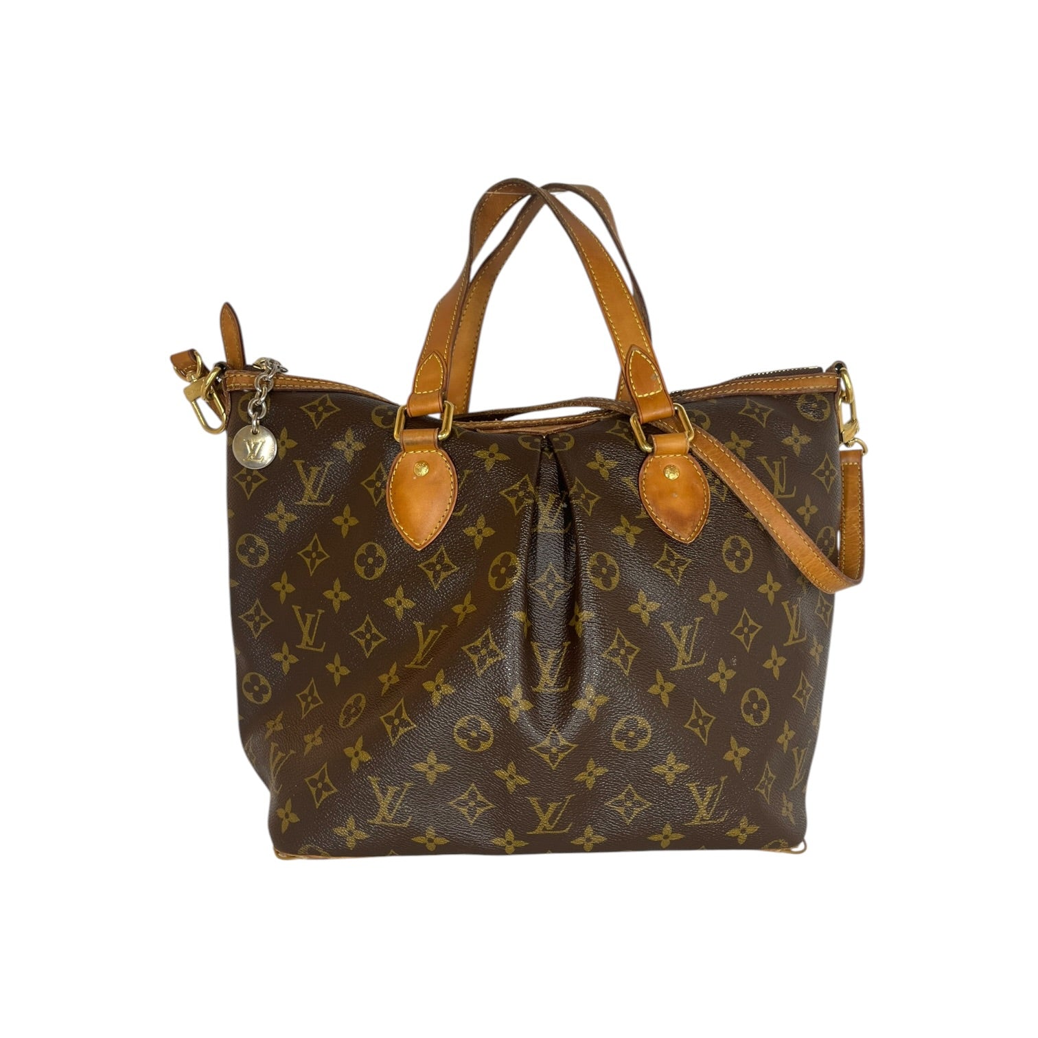 LOUIS VUITTON/Hand Bag/All Over Print/Leather/BRW/Palmero Monogram view 1