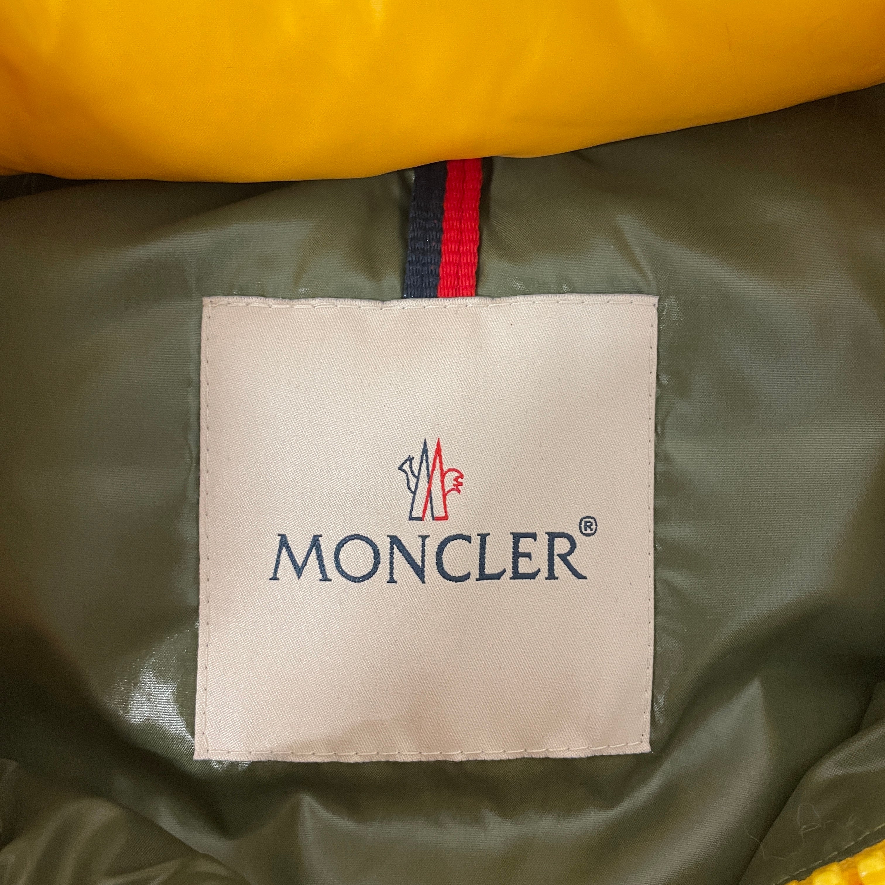 MONCLER/Puffer Vest/3/Nylon/YEL/ view 3