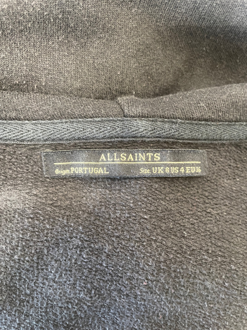 ALLSAINTS/LS Dress/4/Cotton/BLK/