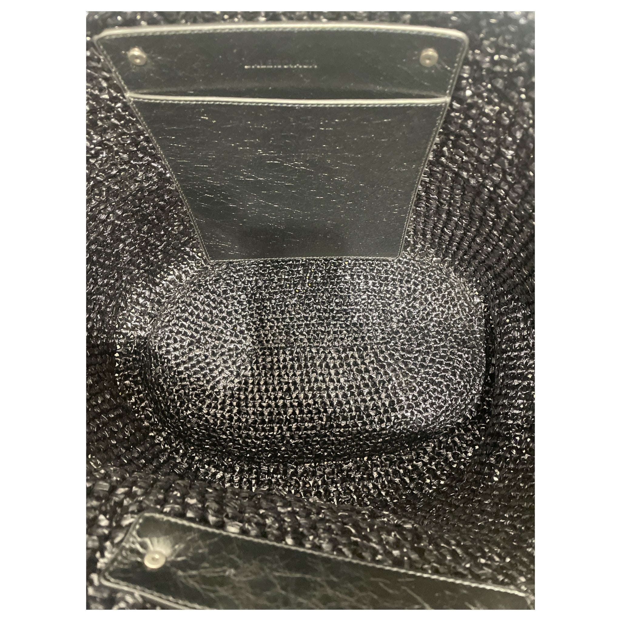 BALENCIAGA/Tote Bag/BLK/LE CAGOLE PANIER view 3