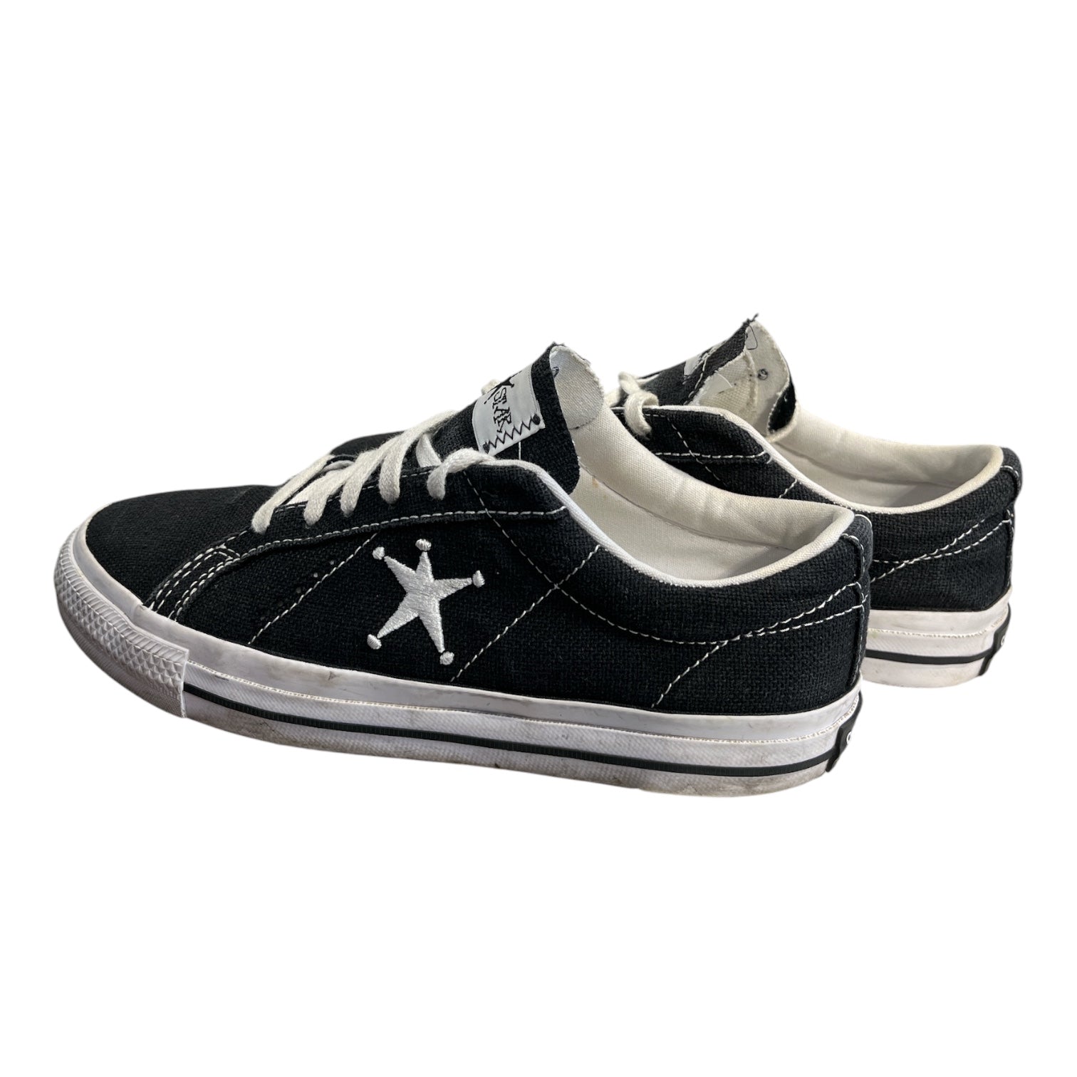 CONVERSE/STUSSY/Low-Sneakers/US 6/BLK/converse one star view 2