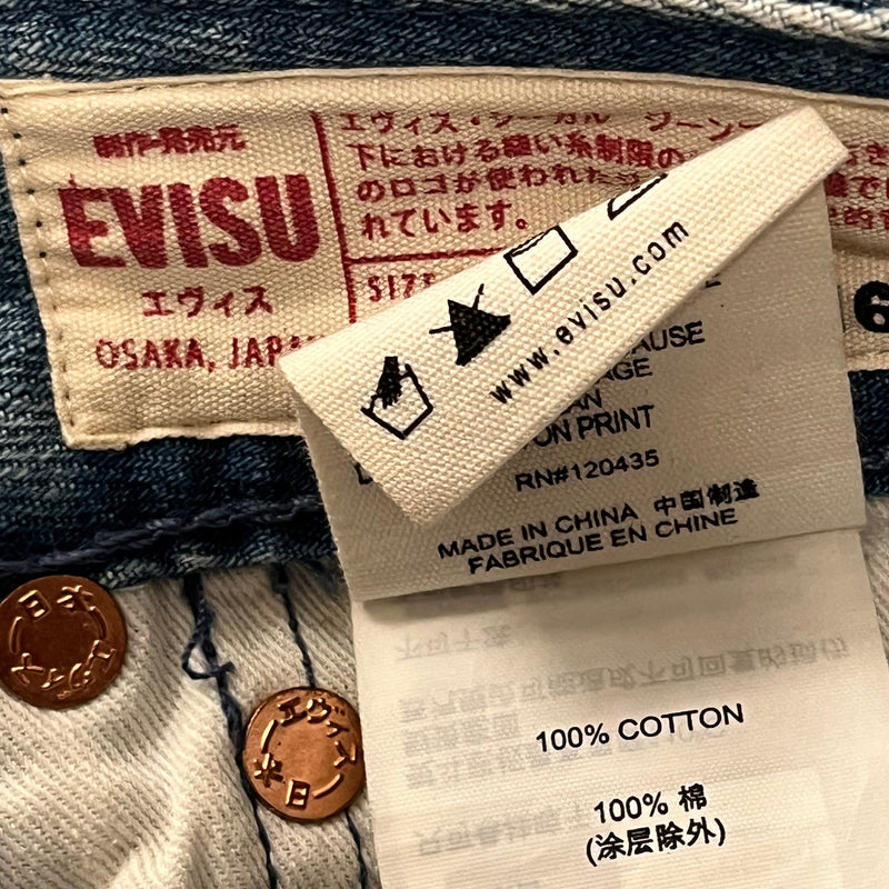 EVISU/Pants/29/Denim/IDG/Sfera Ebbasta backwards jeans