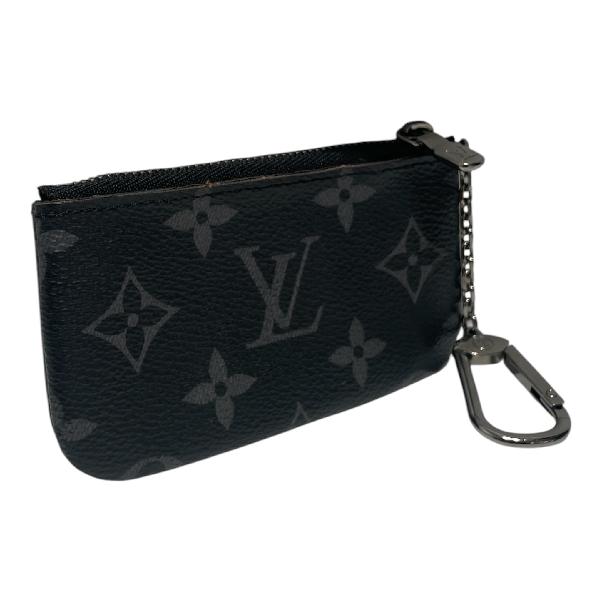 LOUIS VUITTON/Coin Wallet/Monogram/GRY/Eclipse Reverse Key Pouch view 2