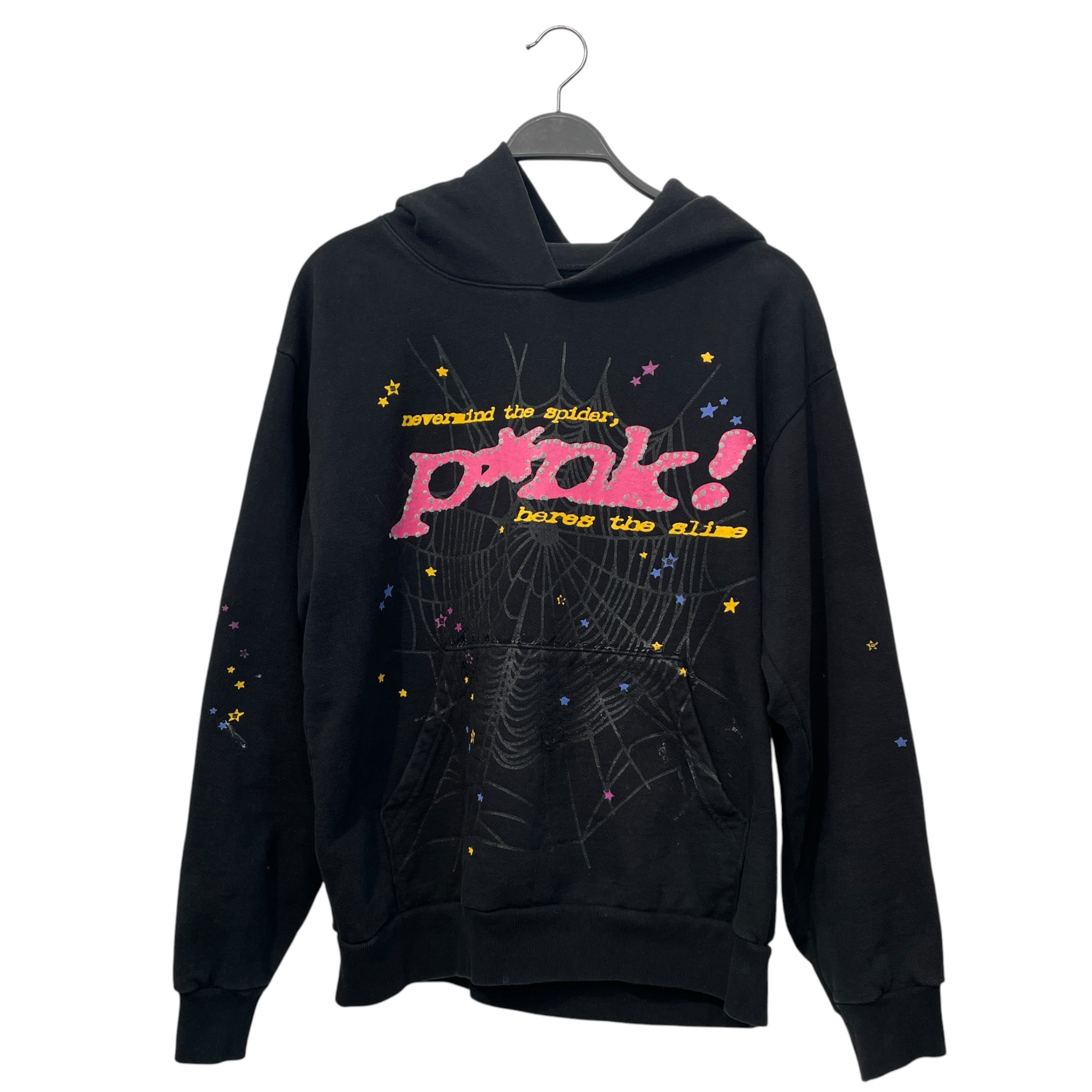 Sp5der/Hoodie/M/Cotton/BLK/ view 1