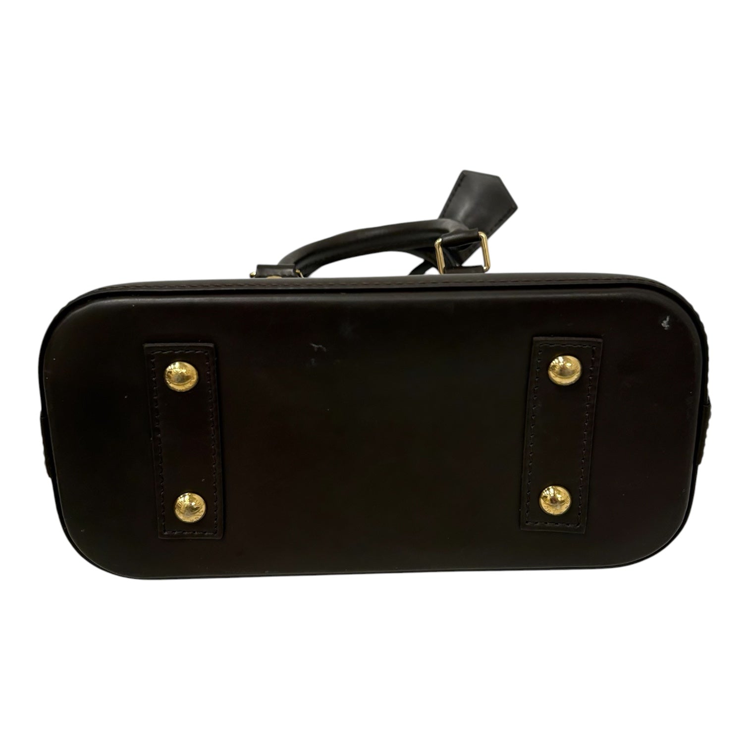 LOUIS VUITTON/Bag/Monogram/Leather/BRW/ALMA BB DAMIER EBENE view 3
