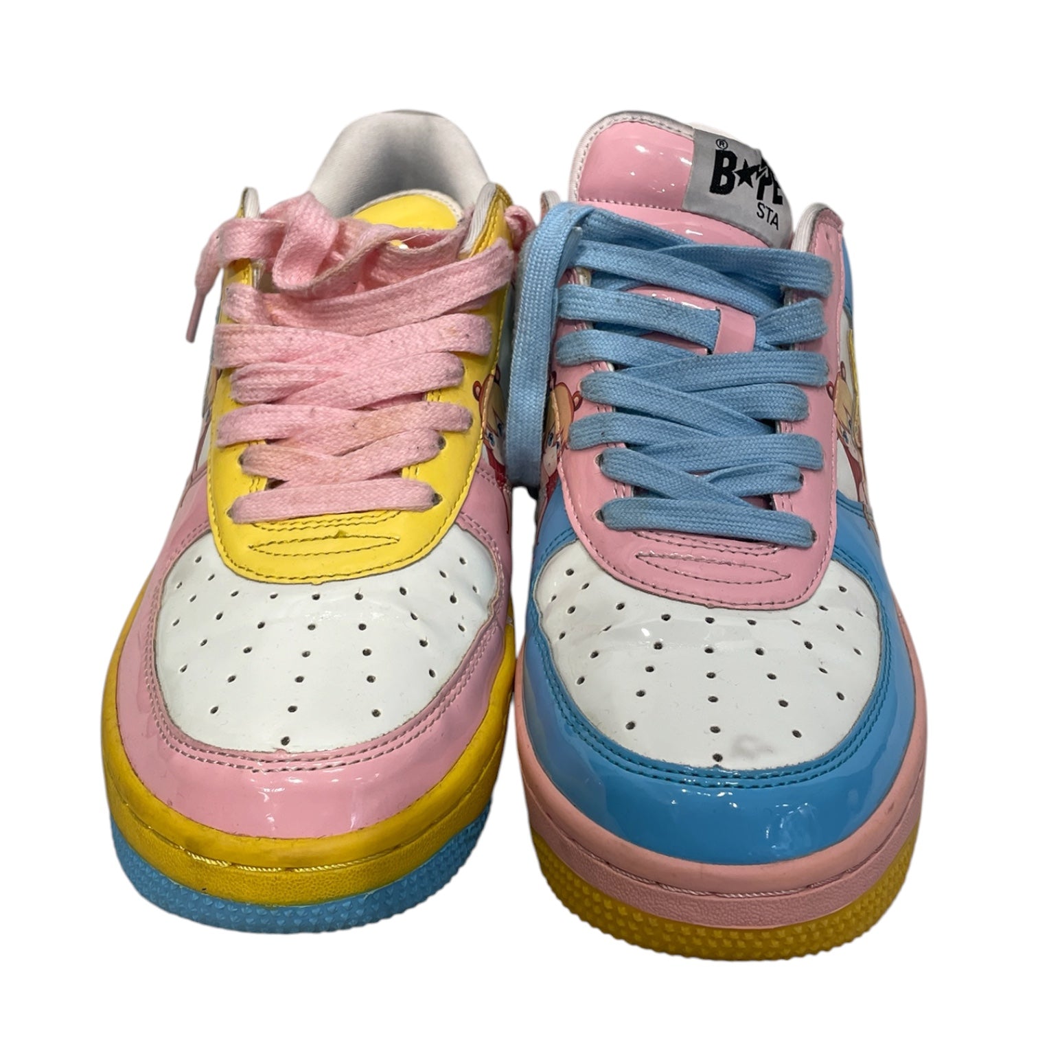 BAPE STA!/Low-Sneakers/US 11/Nylon/PNK/ANIMEGIRL view 3