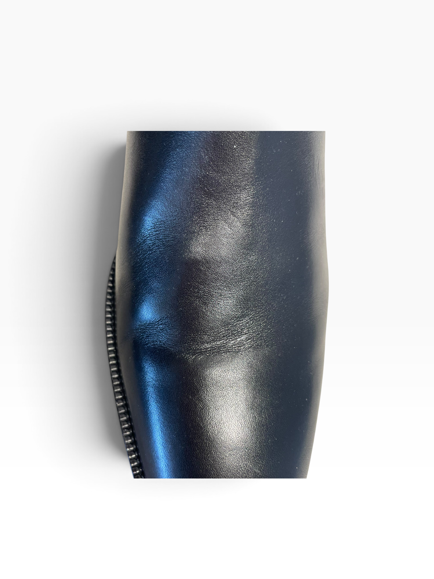 Christian Louboutin/Chelsea Boots/EU 42/Leather/BLK/Calf Leather Spiked Chelsea view 7