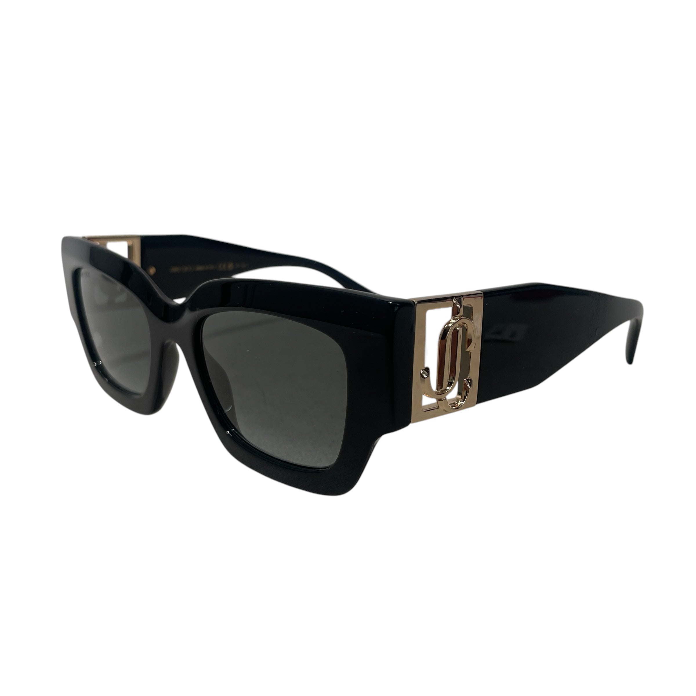 JIMMY CHOO/Sunglasses/Celluloid/BLK/L's/ view 2