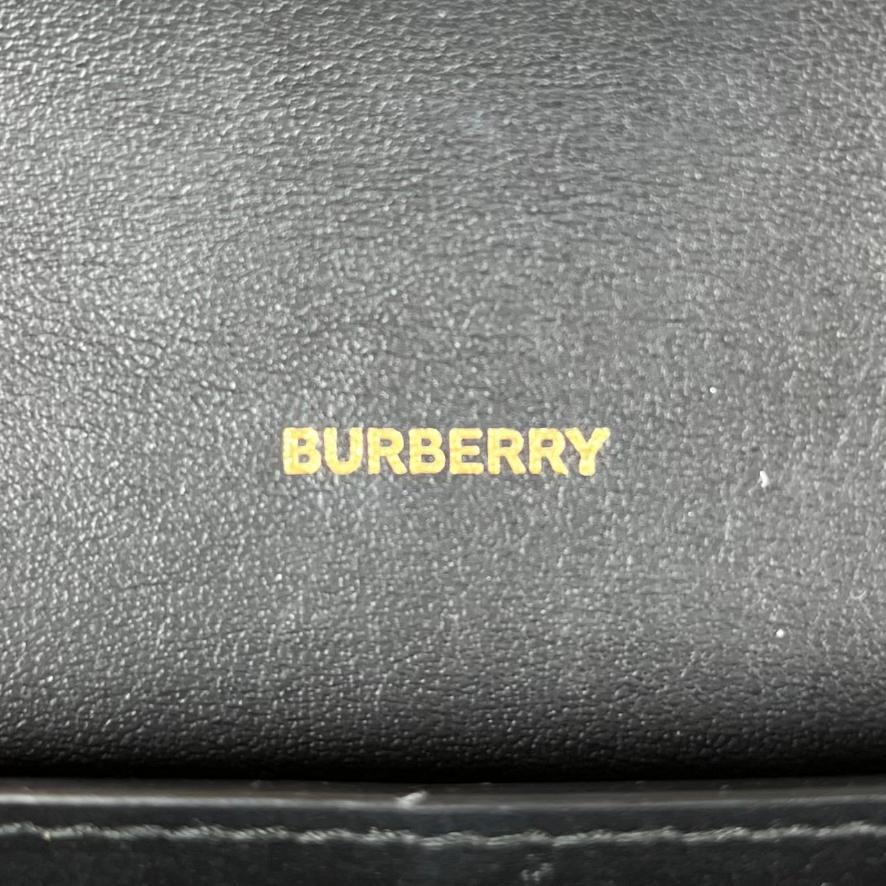 BURBERRY/Long Wallet/Plaid/Leather/BLK/Halton Check Flap Wallet view 5